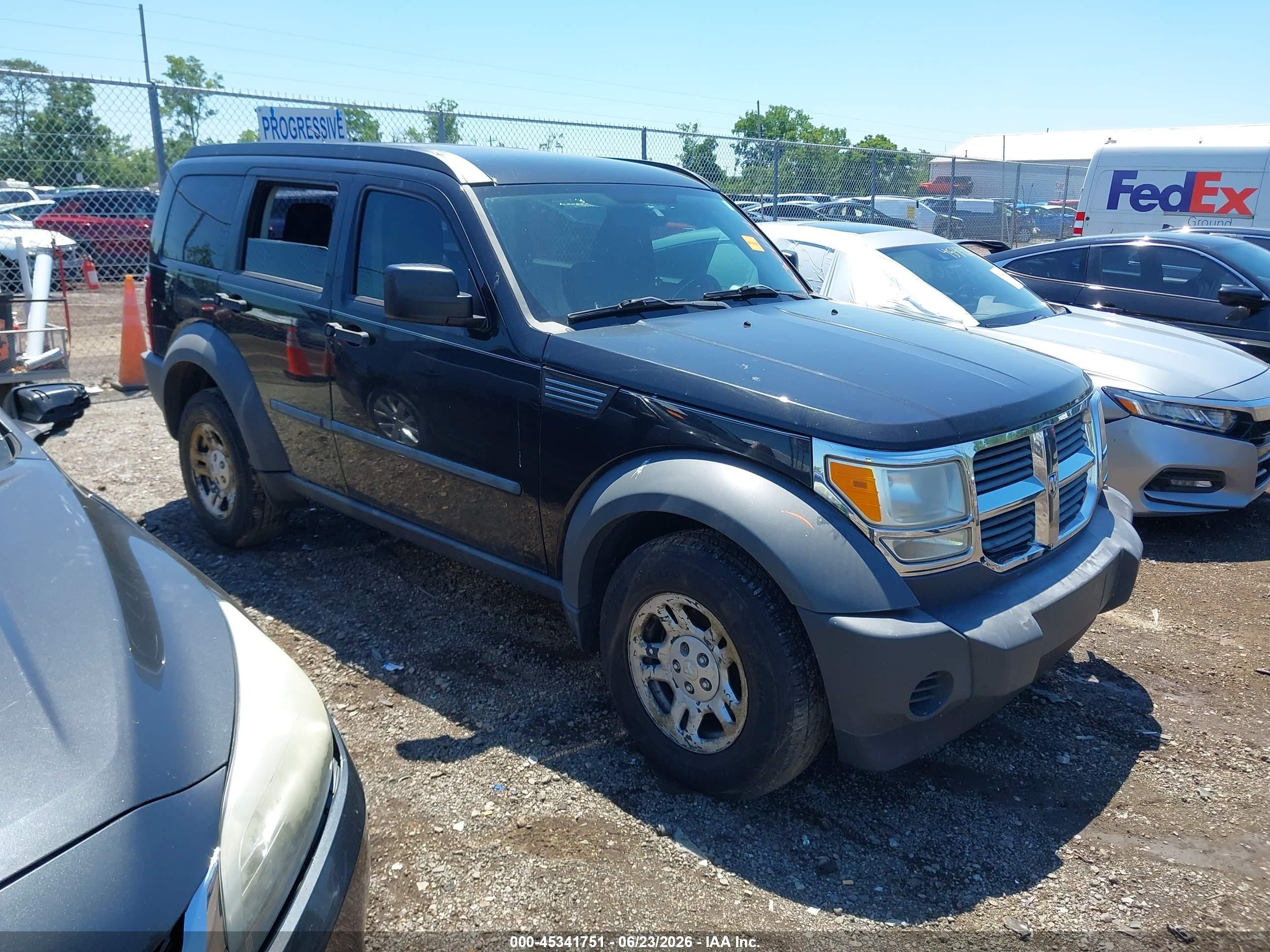2008 Dodge Nitro Sxt Black vin: 1D8GU28K18W171208