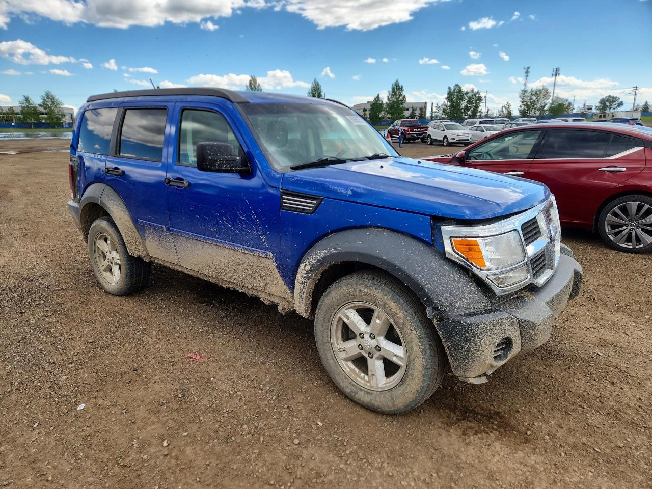 2008 Dodge Nitro Sxt Blue vin: 1D8GU28K18W189112