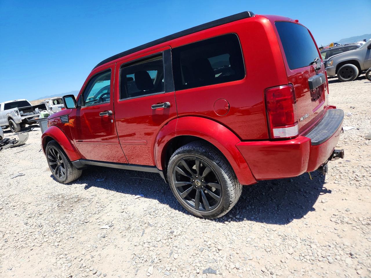 2008 Dodge Nitro Sxt Burgundy vin: 1D8GU28K28W239029