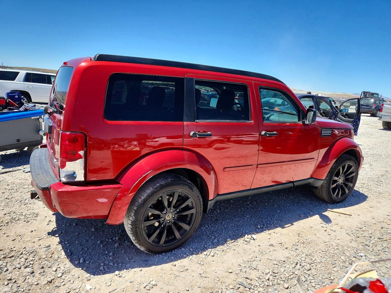 2008 Dodge Nitro Sxt Burgundy vin: 1D8GU28K28W239029