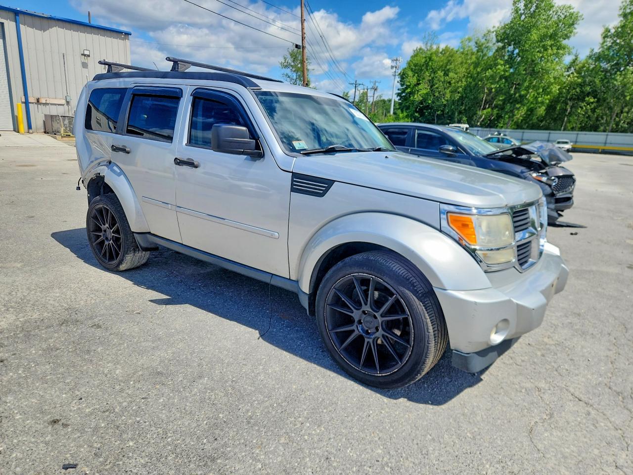 2008 Dodge Nitro Sxt Silver vin: 1D8GU28K28W270877