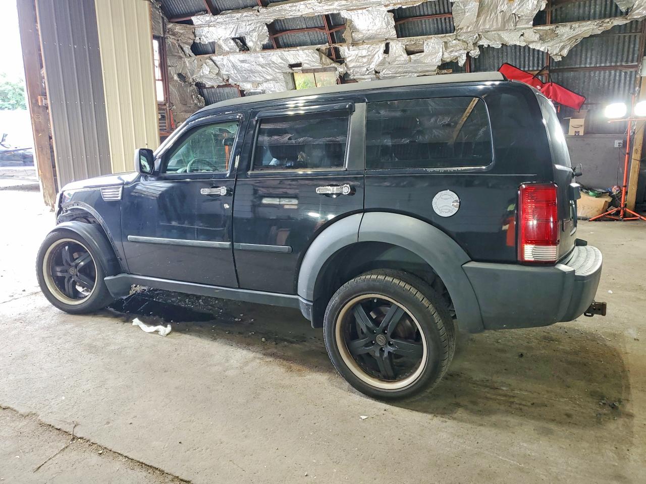 2007 Dodge Nitro Sxt Black vin: 1D8GU28K37W560916