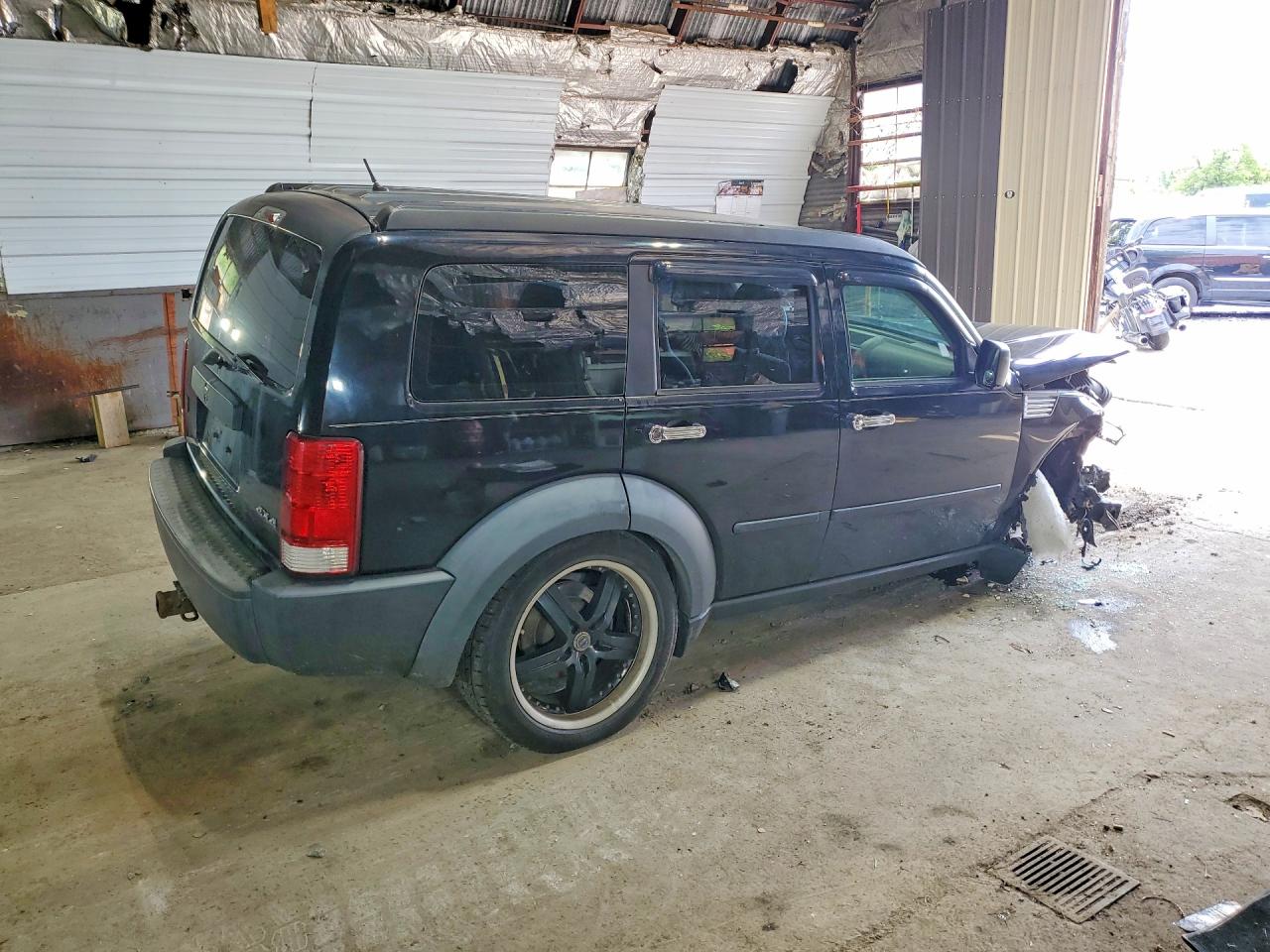 2007 Dodge Nitro Sxt Black vin: 1D8GU28K37W560916
