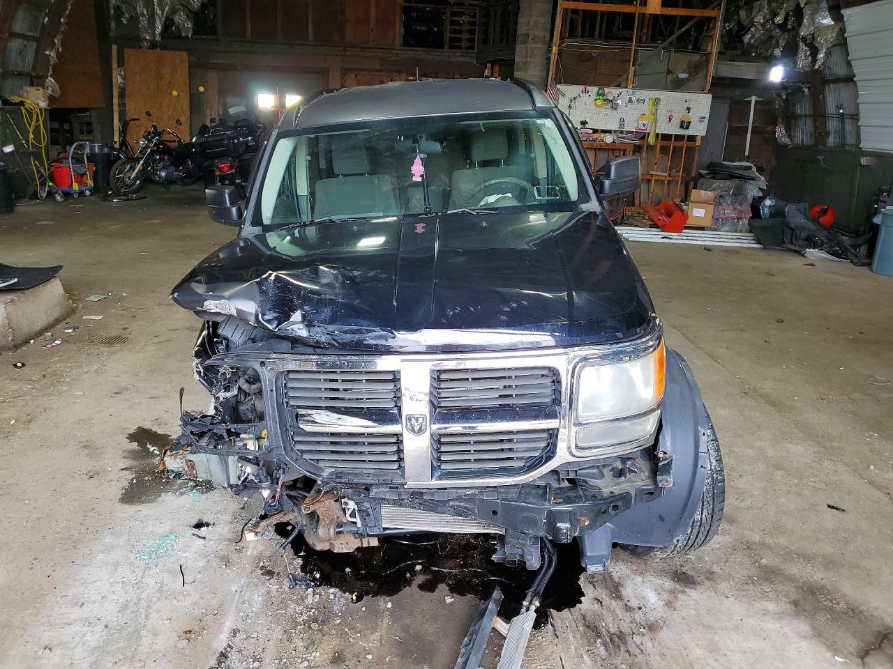 2007 Dodge Nitro Sxt Black vin: 1D8GU28K37W560916