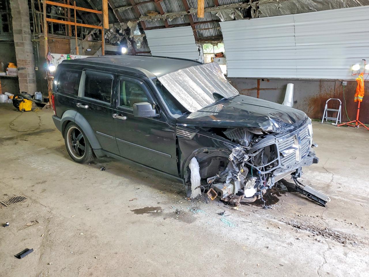 2007 Dodge Nitro Sxt Black vin: 1D8GU28K37W560916