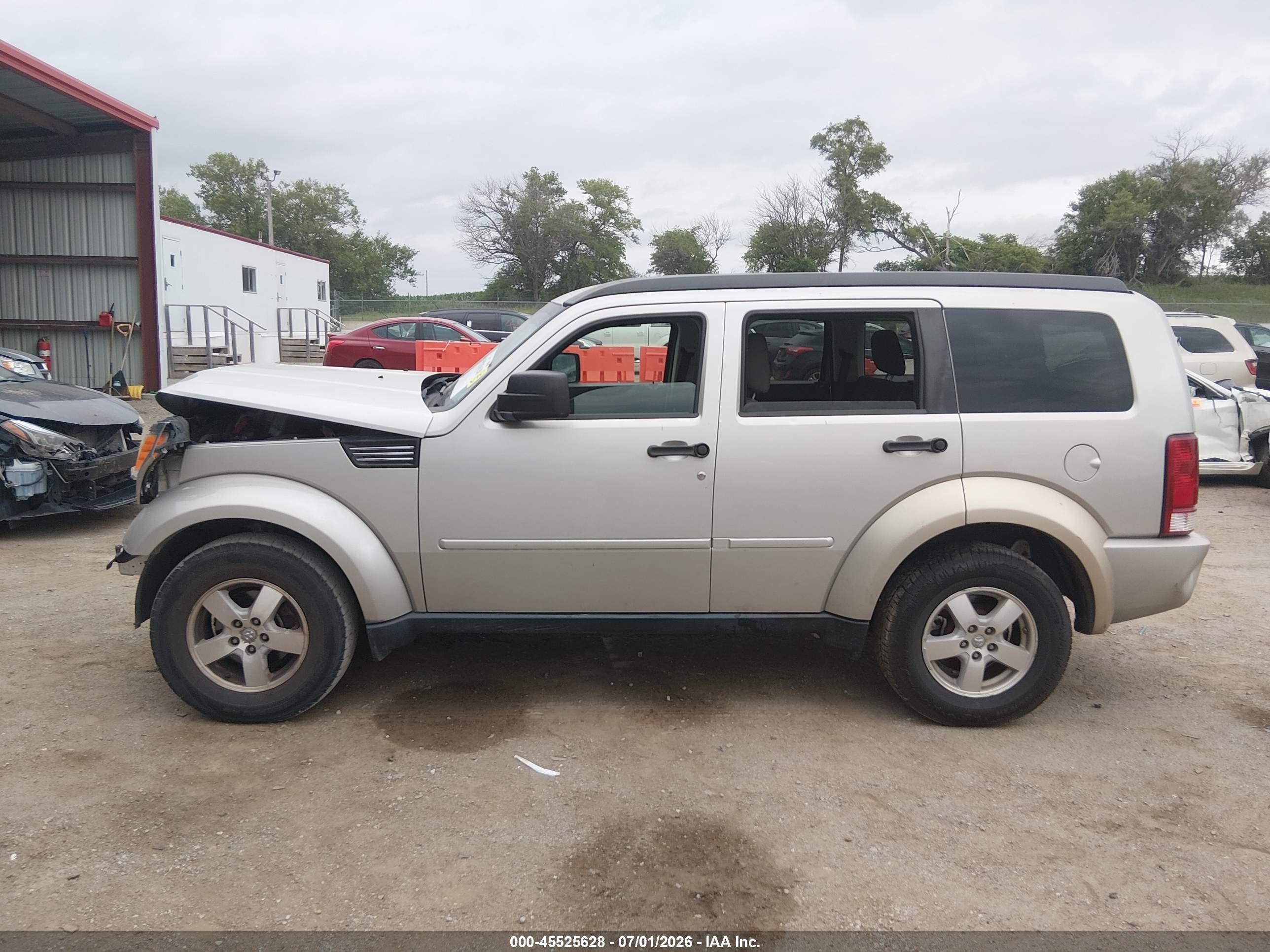 2008 Dodge Nitro Sxt Gray vin: 1D8GU28K48W217744