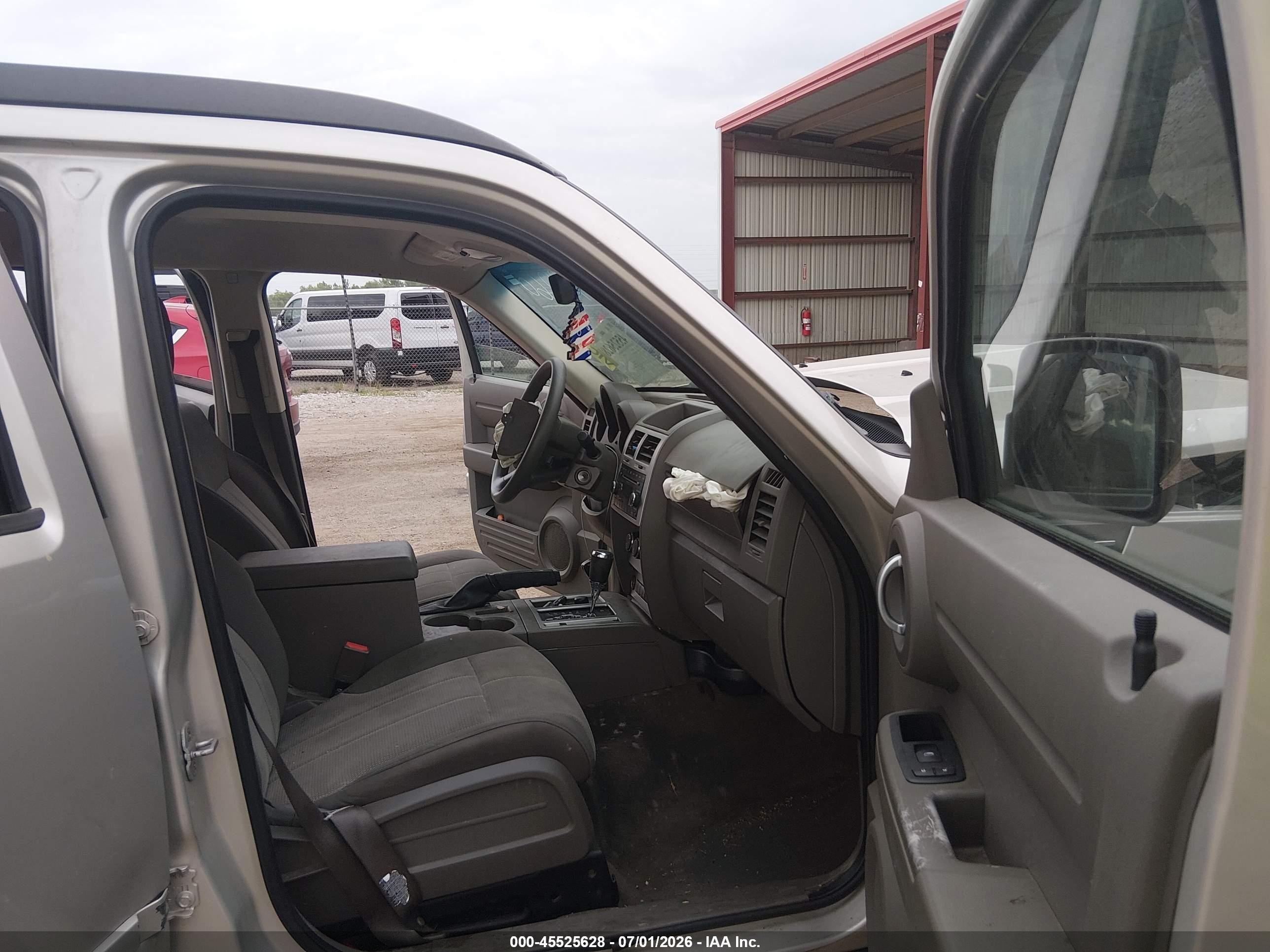 2008 Dodge Nitro Sxt Gray vin: 1D8GU28K48W217744