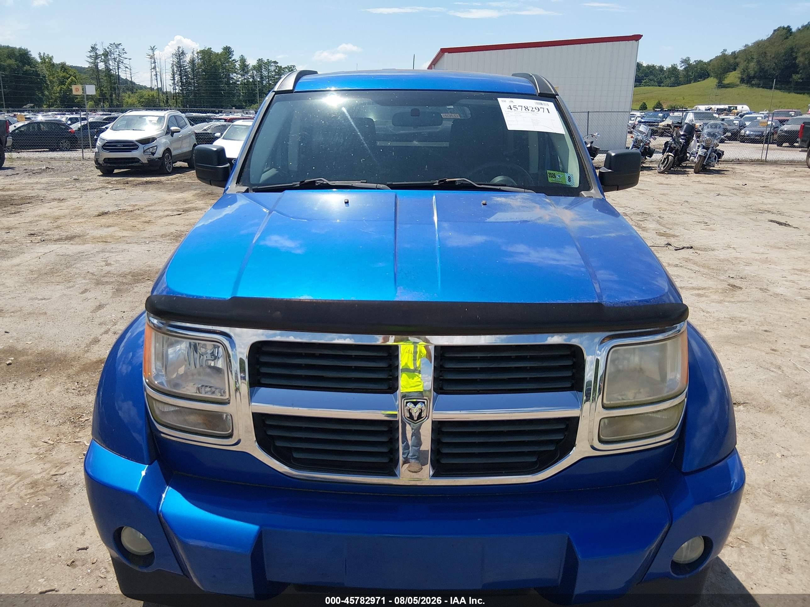 2008 Dodge Nitro Sxt Blue vin: 1D8GU28K58W126885