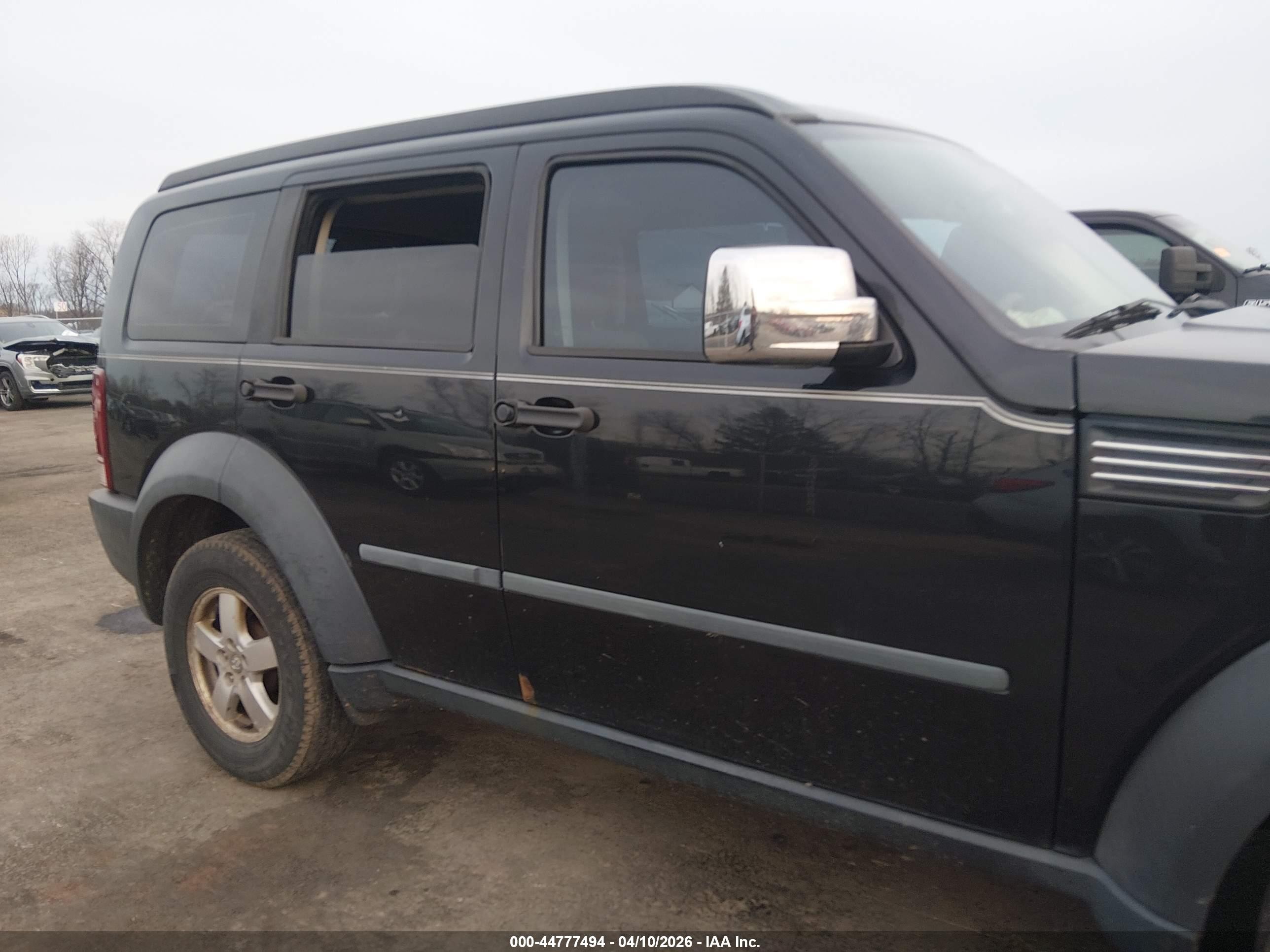 2008 Dodge Nitro Sxt Black vin: 1D8GU28K68W243181
