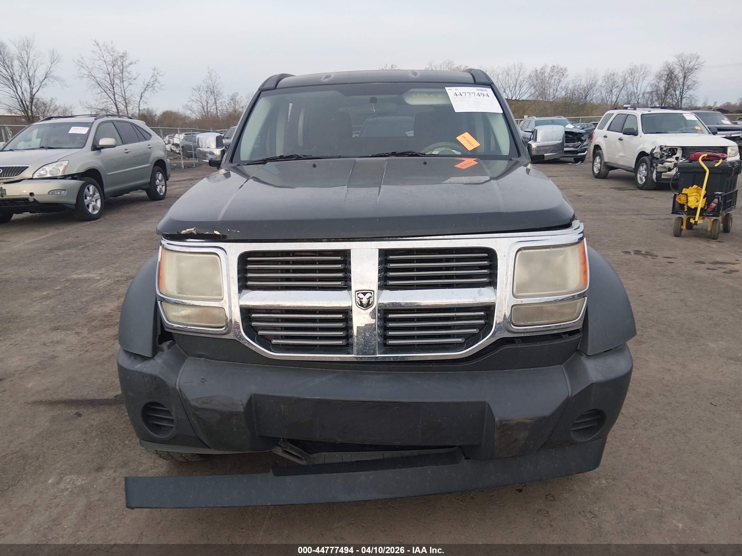 2008 Dodge Nitro Sxt Black vin: 1D8GU28K68W243181
