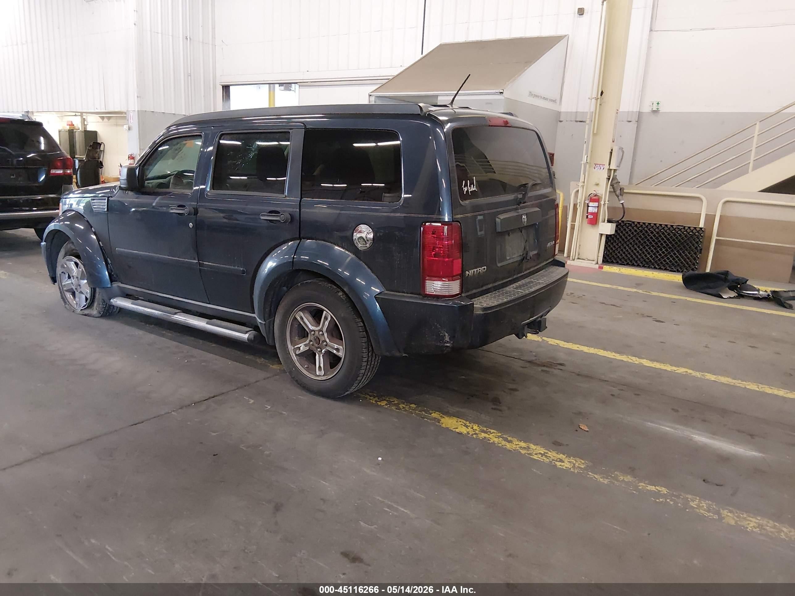 2008 Dodge Nitro Sxt Blue vin: 1D8GU28K68W247487