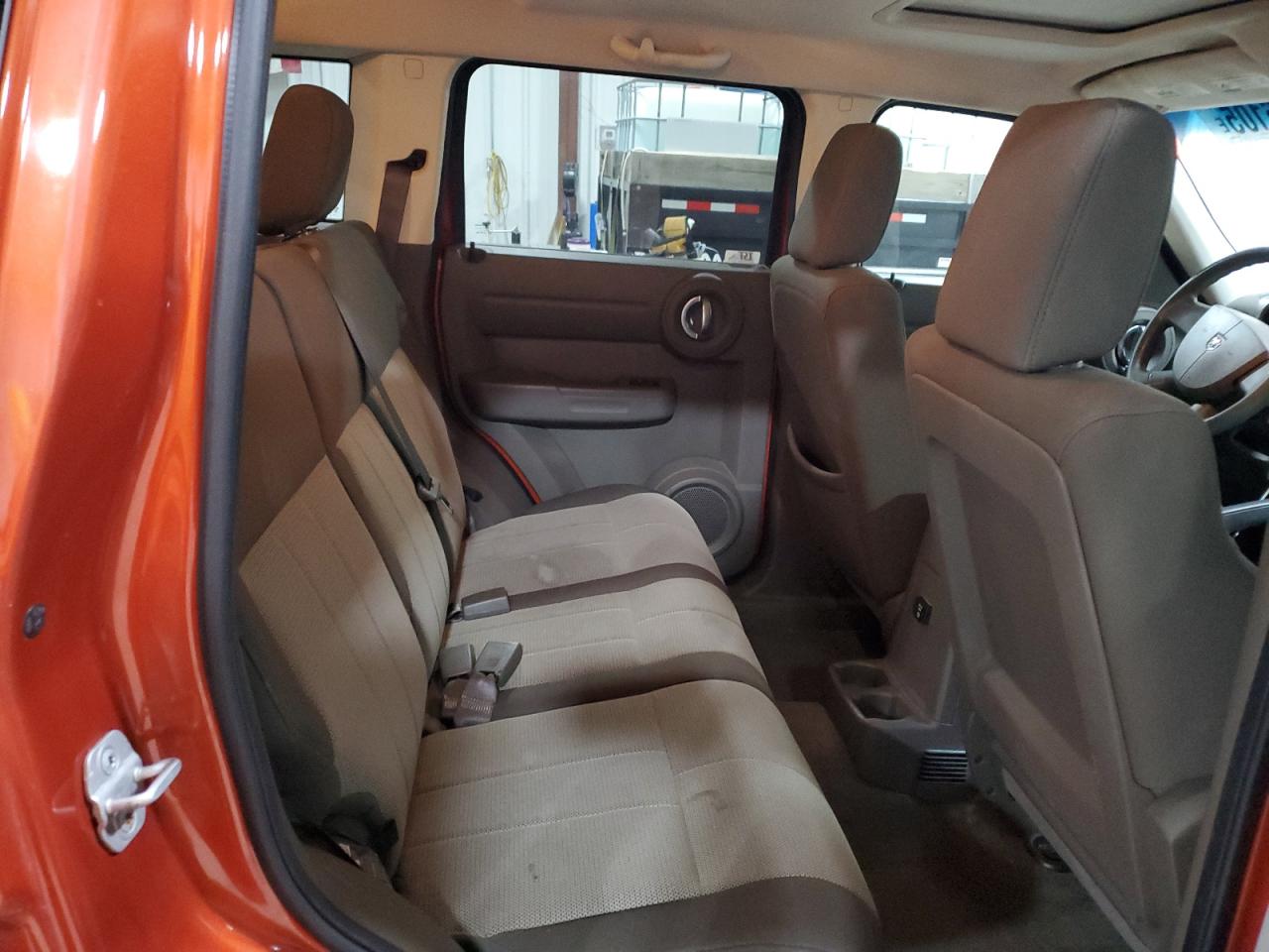 2009 Dodge Nitro Se Orange vin: 1D8GU28K79W523922