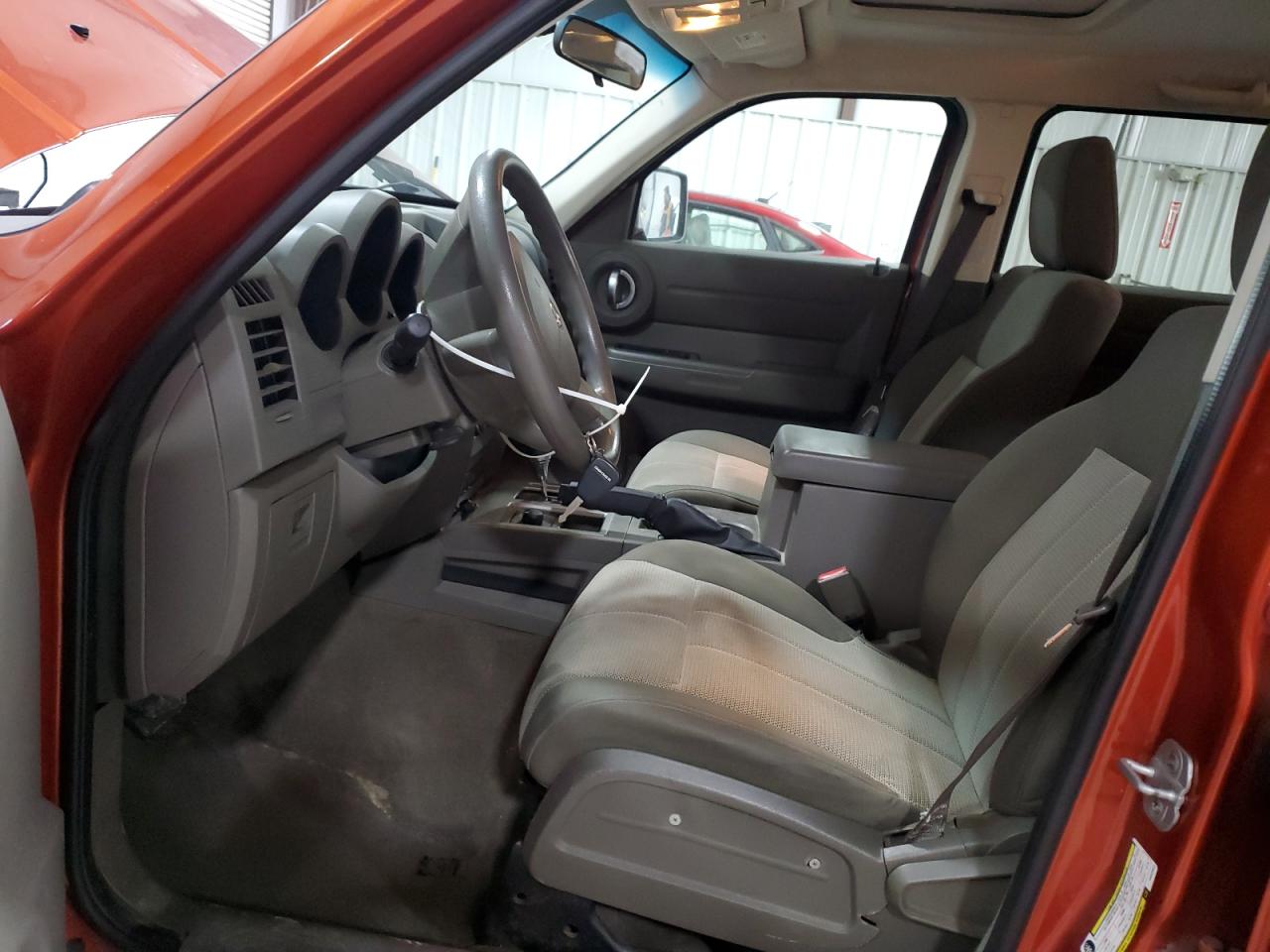 2009 Dodge Nitro Se Orange vin: 1D8GU28K79W523922