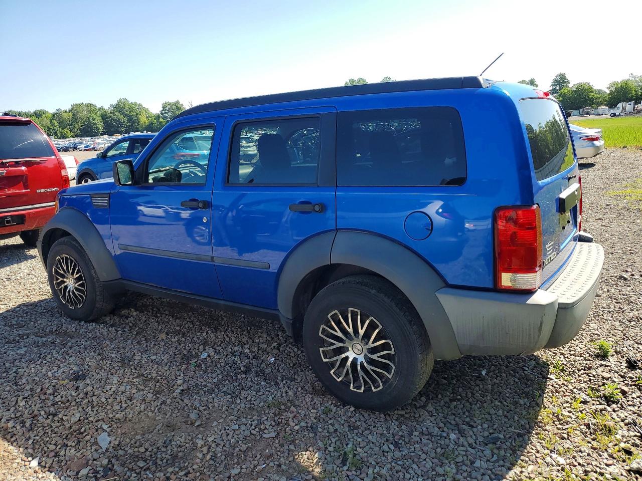 2007 Dodge Nitro Sxt Blue vin: 1D8GU28K87W642365