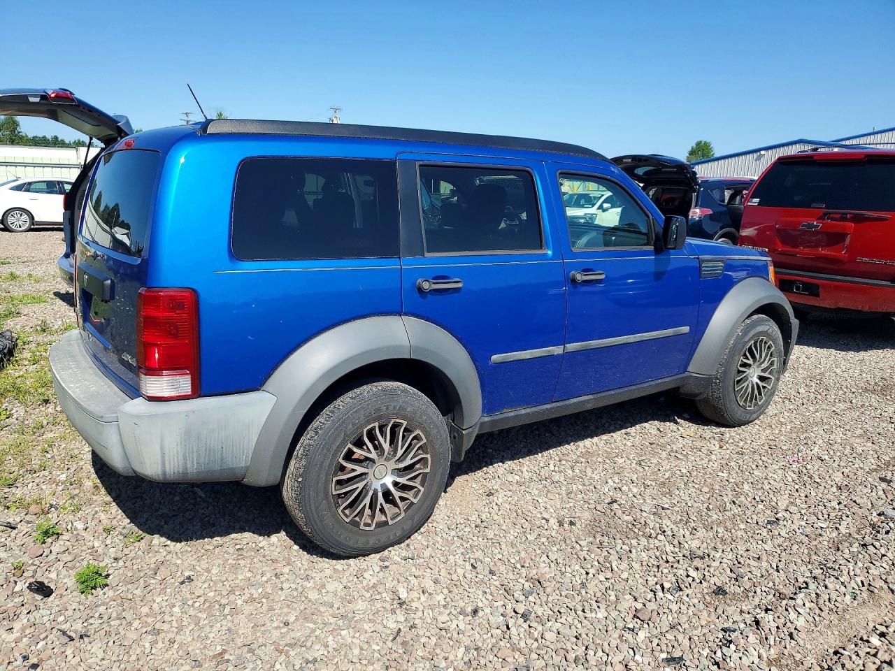 2007 Dodge Nitro Sxt Blue vin: 1D8GU28K87W642365
