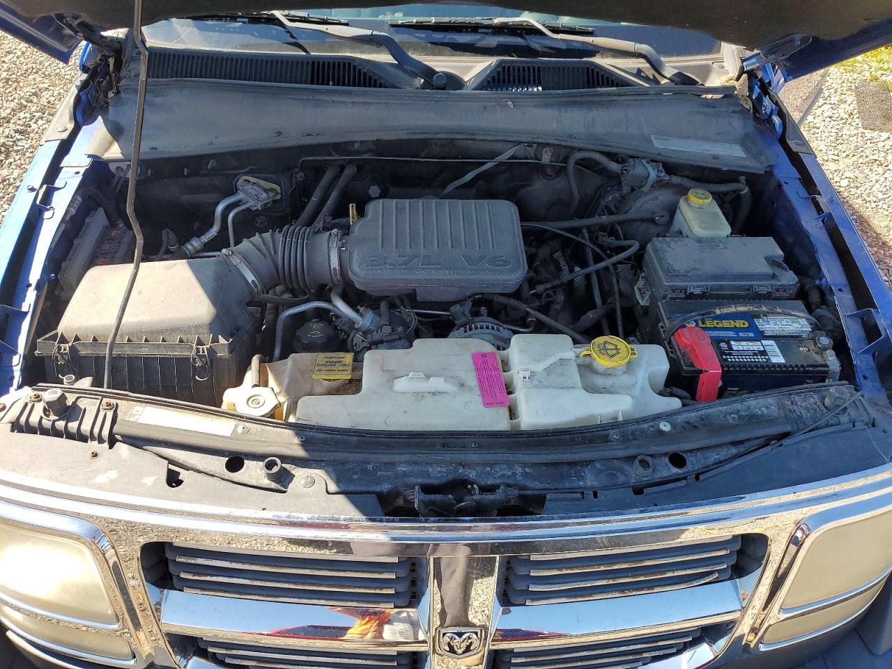 2007 Dodge Nitro Sxt Blue vin: 1D8GU28K87W642365