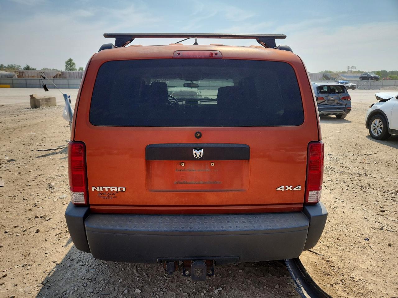 2007 Dodge Nitro Sxt Оранжевый vin: 1D8GU28K97W578594