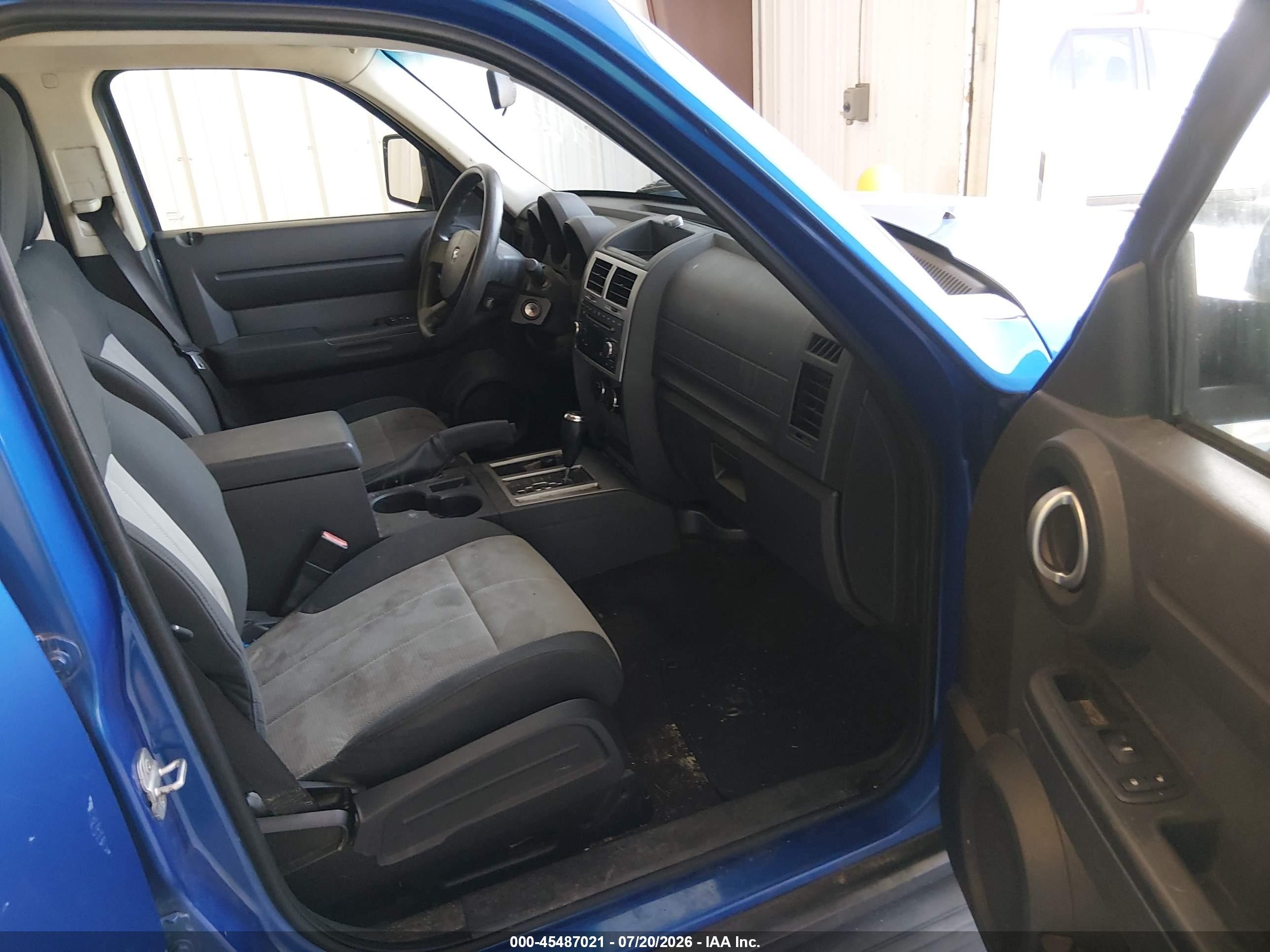 2007 Dodge Nitro Sxt Blue vin: 1D8GU28K97W706946
