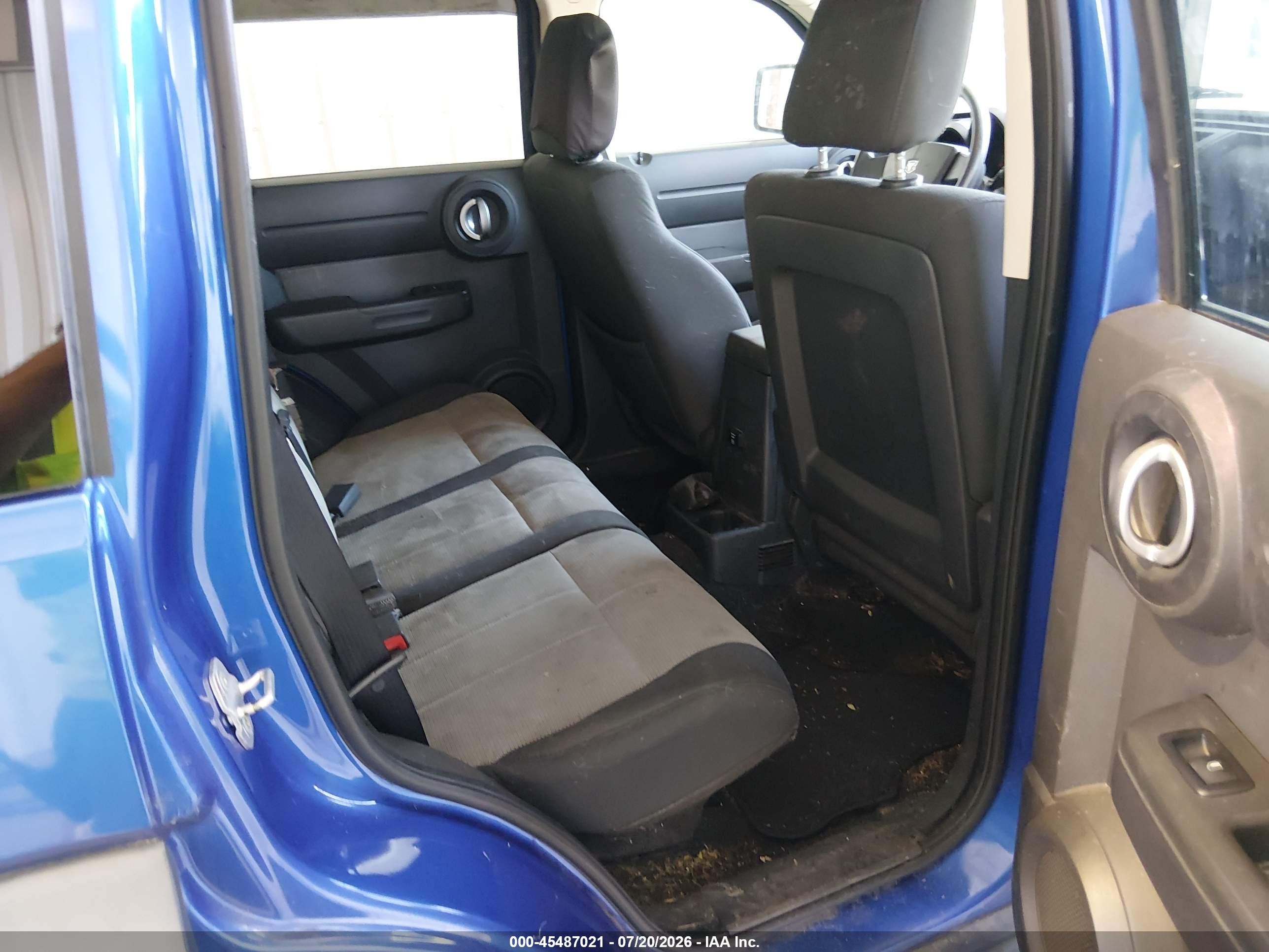 2007 Dodge Nitro Sxt Blue vin: 1D8GU28K97W706946
