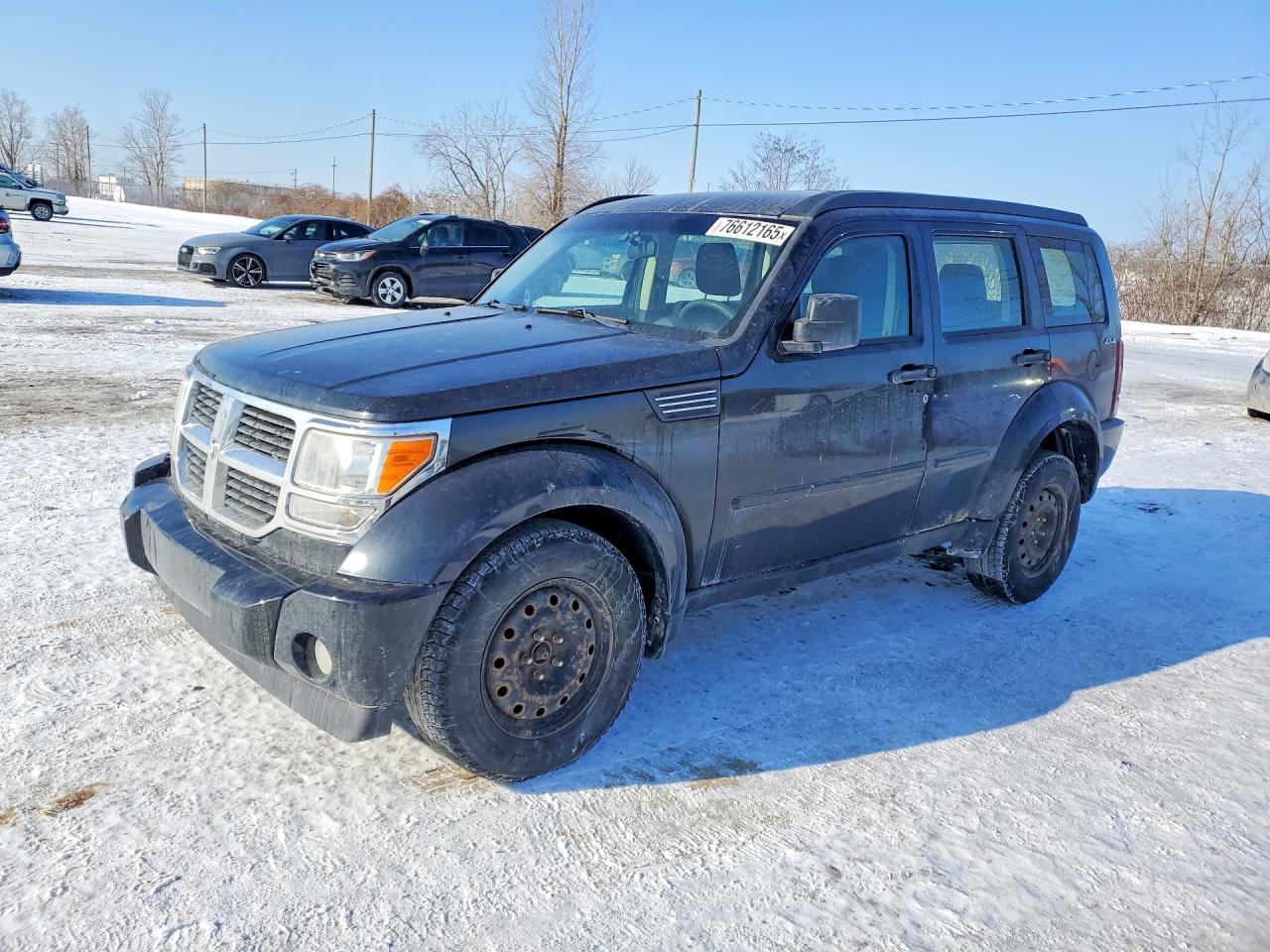 2009 Dodge Nitro Se Black vin: 1D8GU28K99W520892