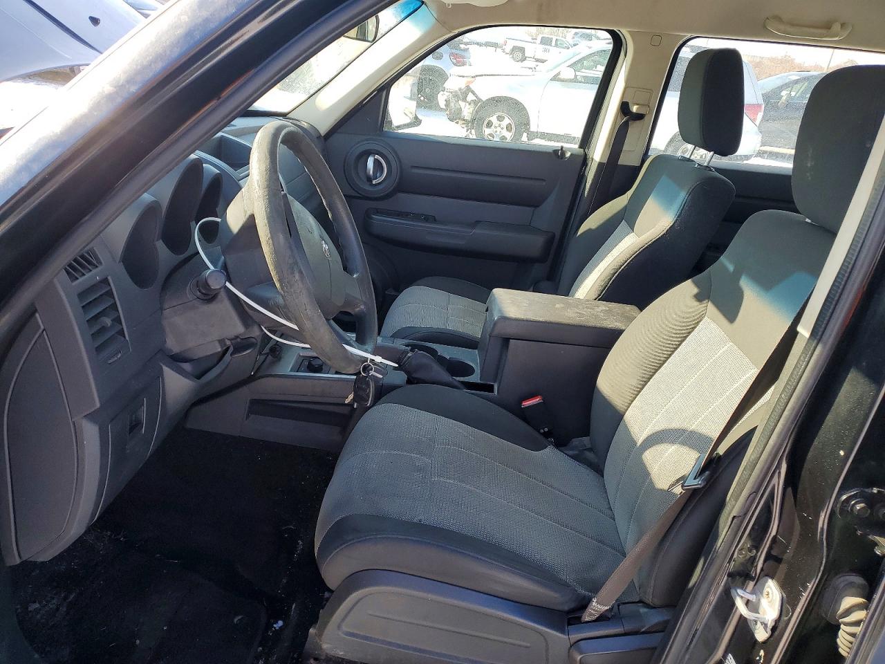 2009 Dodge Nitro Se Черный vin: 1D8GU28K99W520892