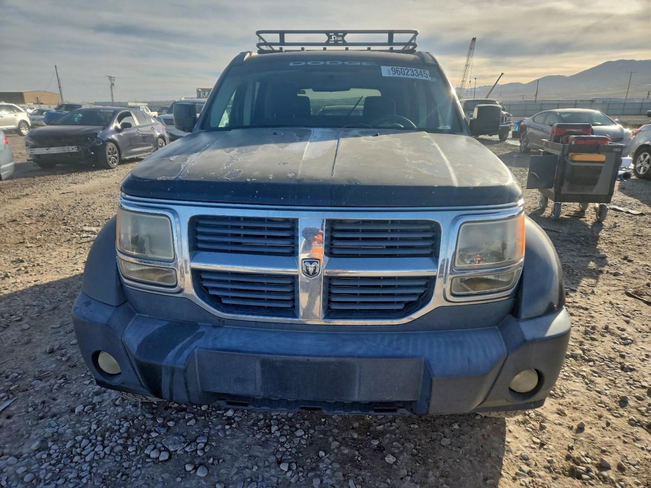 2007 Dodge Nitro Sxt Black vin: 1D8GU28KX7W569340