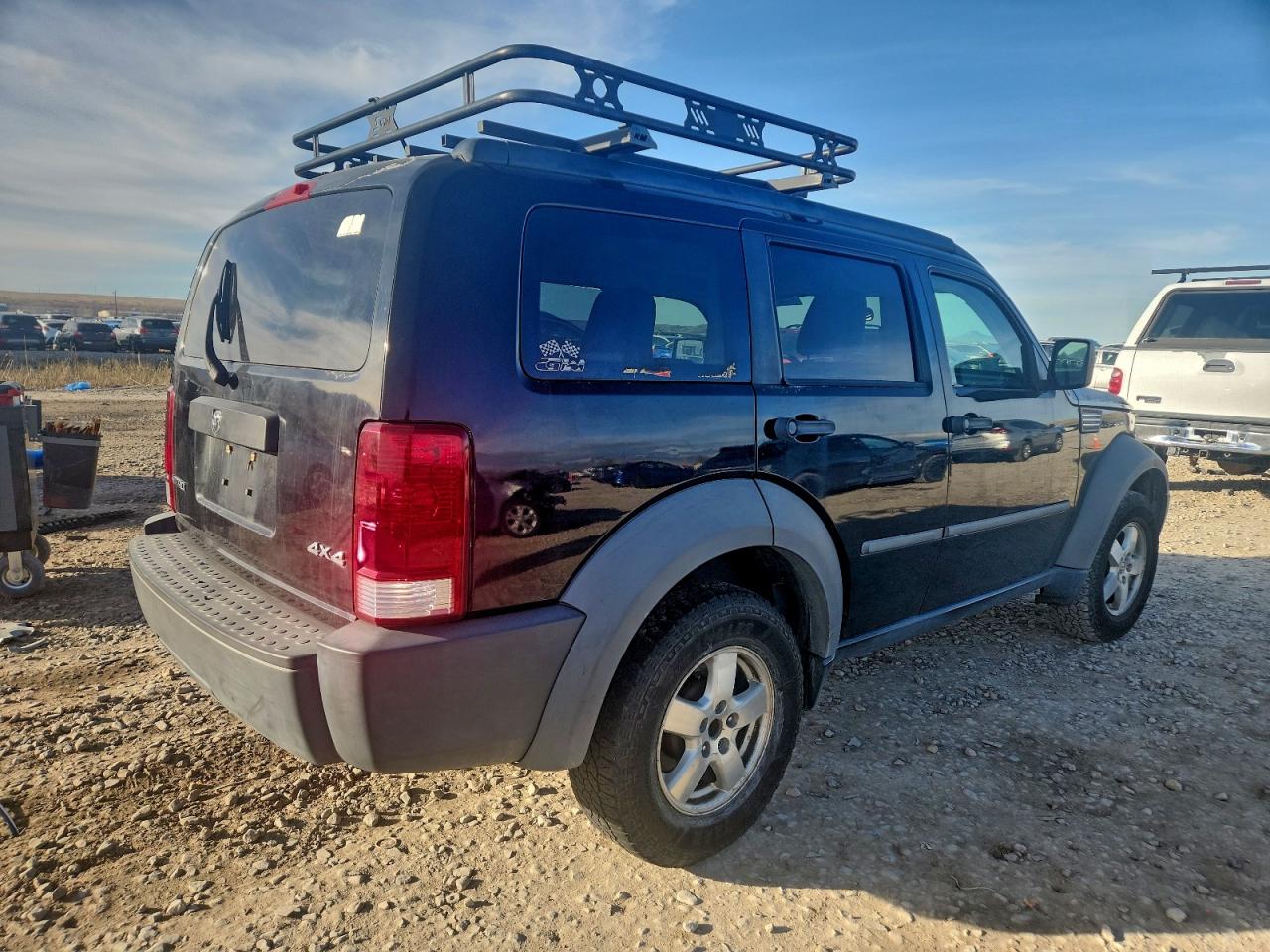 2007 Dodge Nitro Sxt Black vin: 1D8GU28KX7W569340