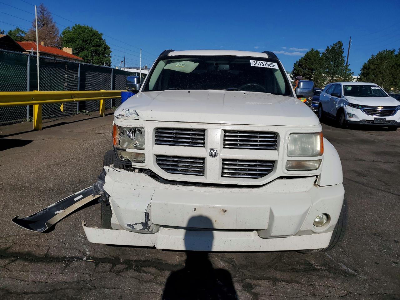 2007 Dodge Nitro R White vin: 1D8GU58637W732320