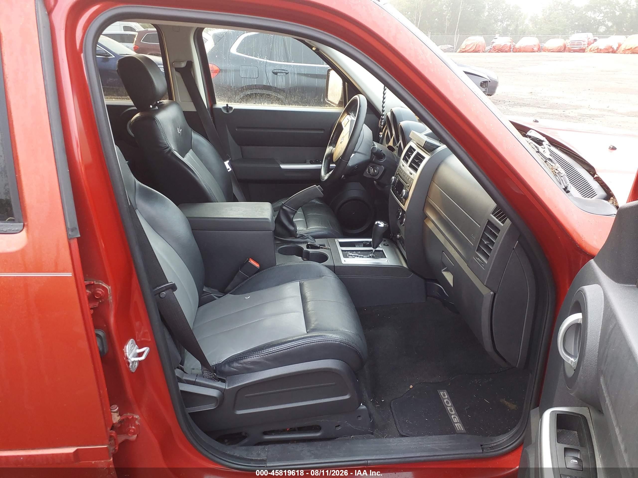 2007 Dodge Nitro Slt/rt Red vin: 1D8GU586X7W607346