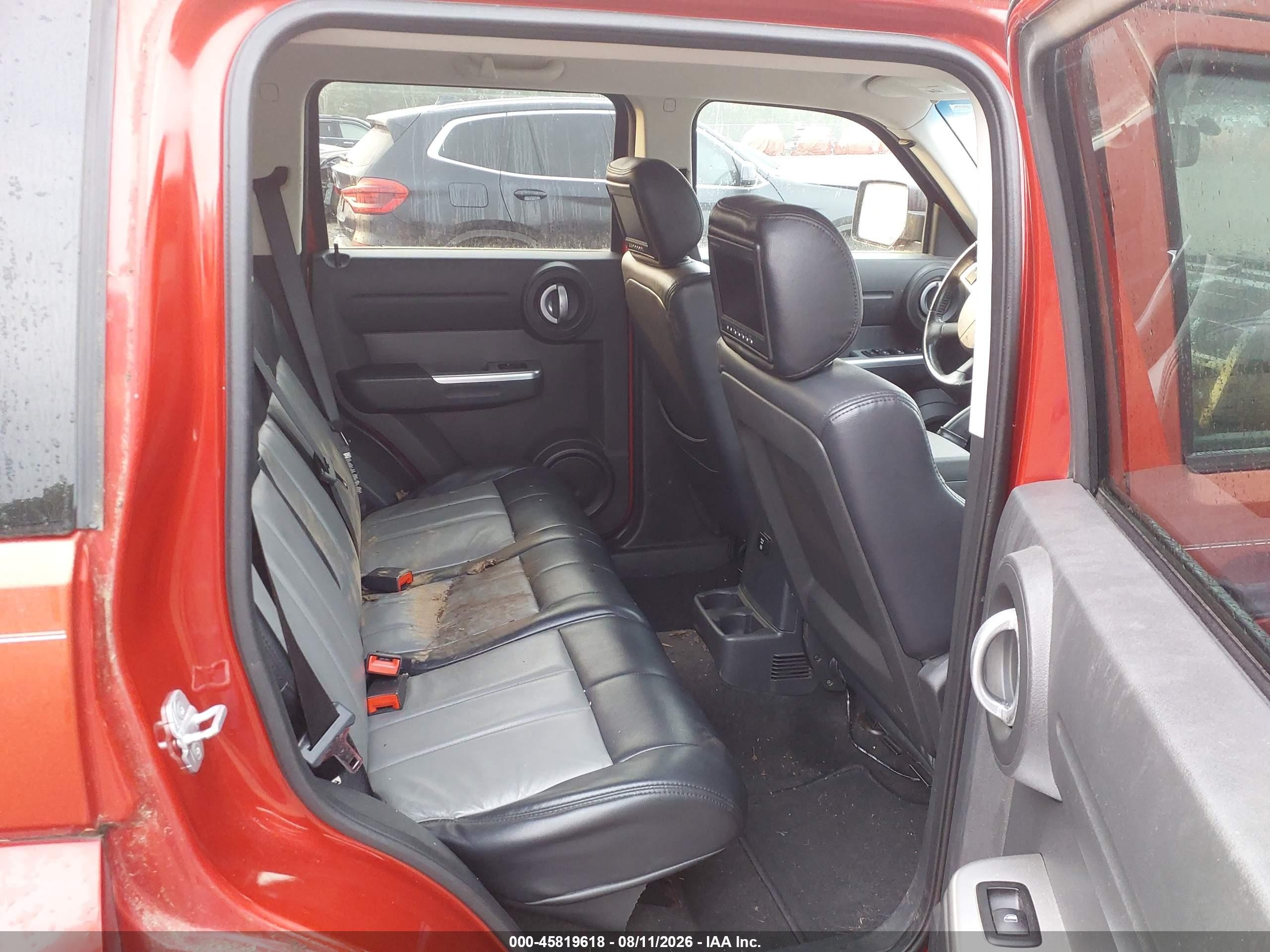 2007 Dodge Nitro Slt/rt Red vin: 1D8GU586X7W607346