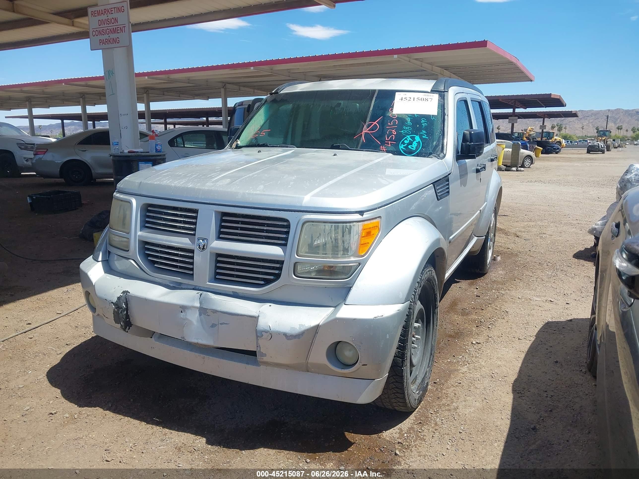 2008 Dodge Nitro Slt/rt Gray vin: 1D8GU586X8W188691