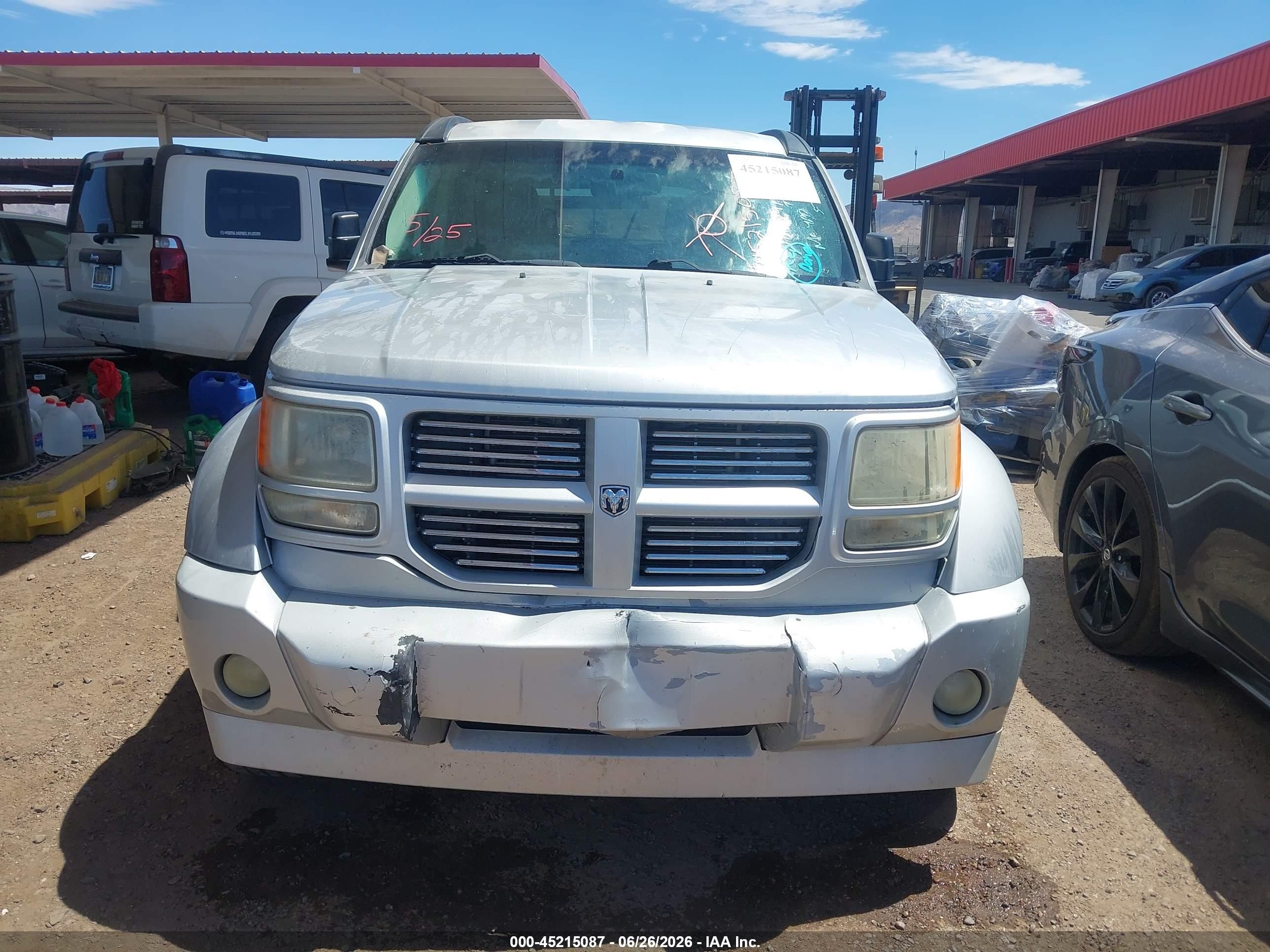 2008 Dodge Nitro Slt/rt Gray vin: 1D8GU586X8W188691