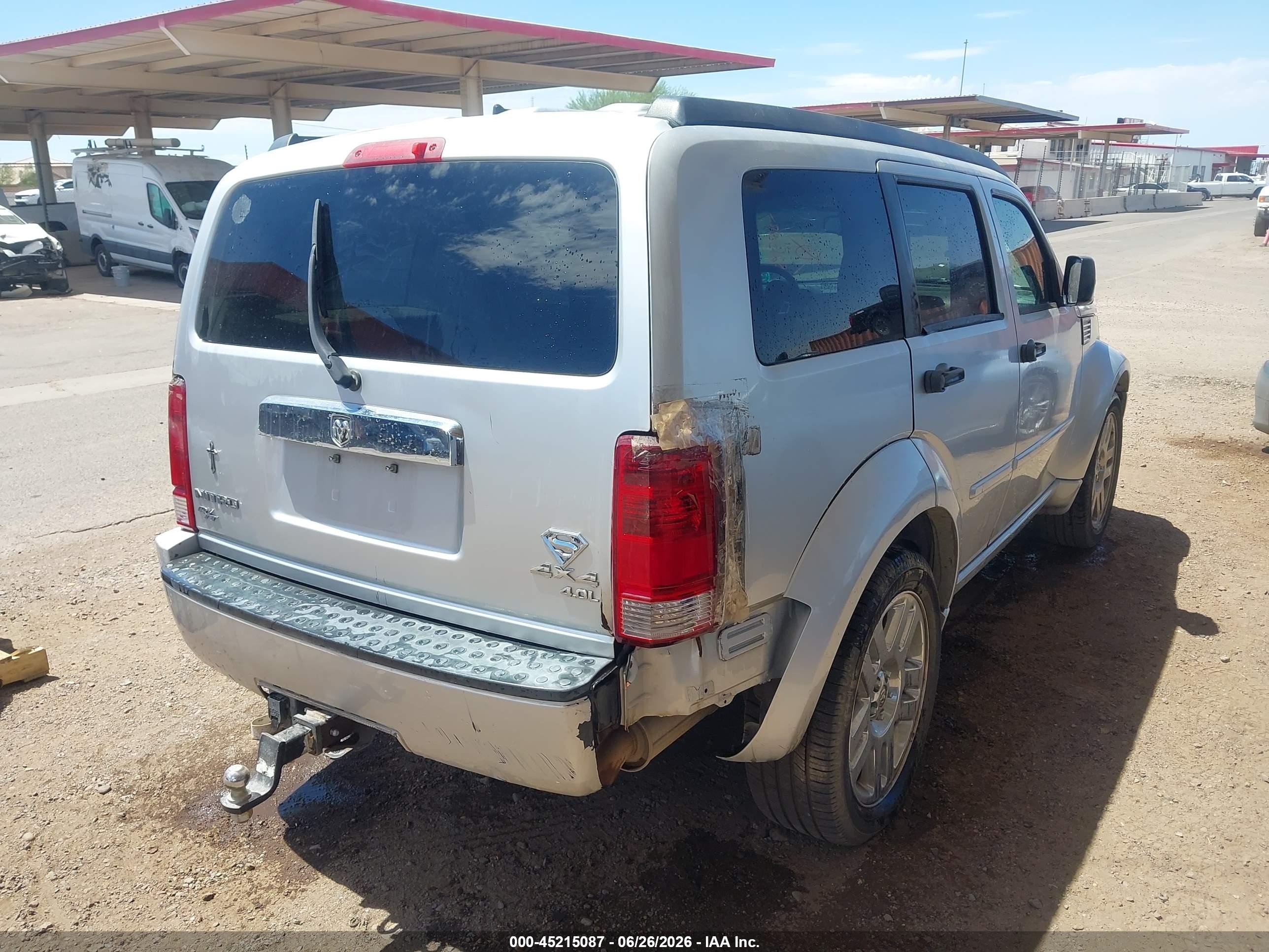 2008 Dodge Nitro Slt/rt Gray vin: 1D8GU586X8W188691