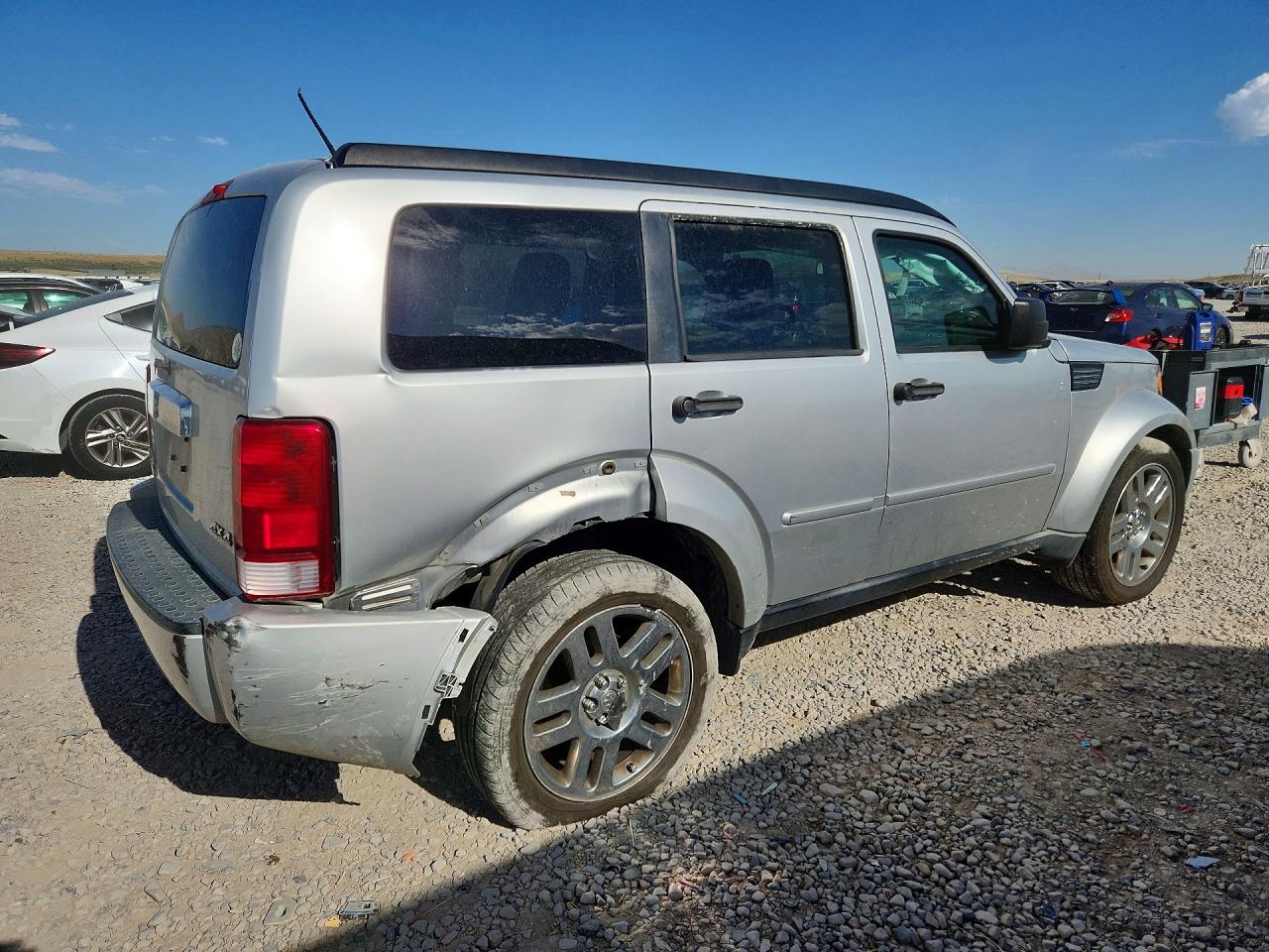 2008 Dodge Nitro Slt Silver vin: 1D8GU58K18W238942