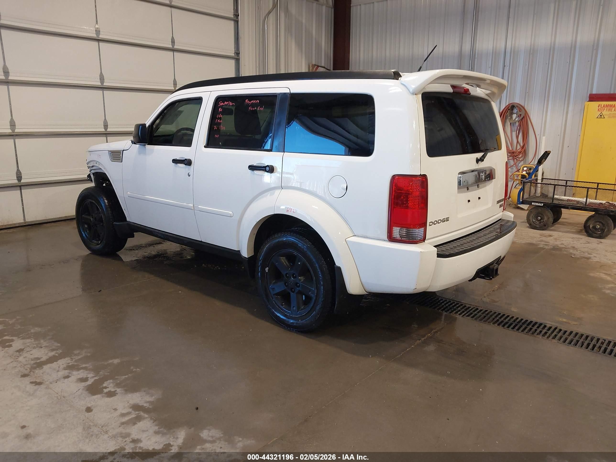 2009 Dodge Nitro Slt/rt White vin: 1D8GU58K29W527037