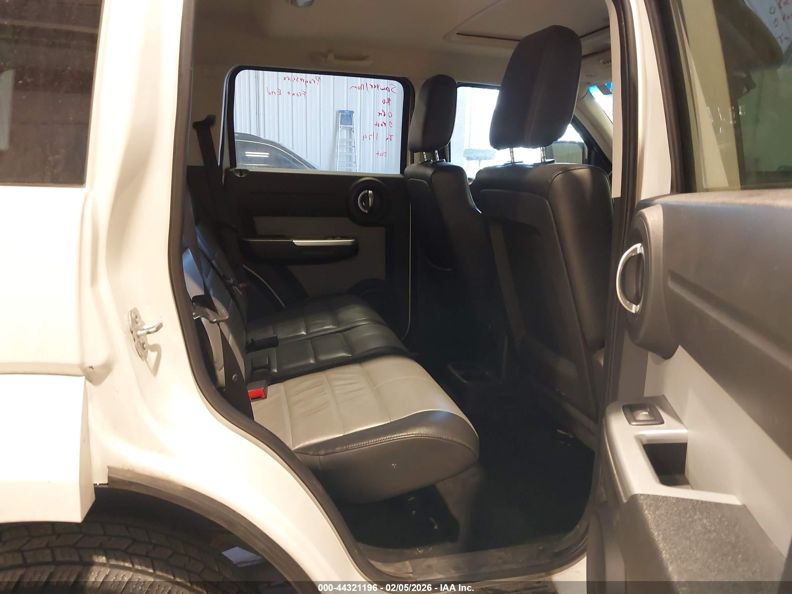2009 Dodge Nitro Slt/rt White vin: 1D8GU58K29W527037