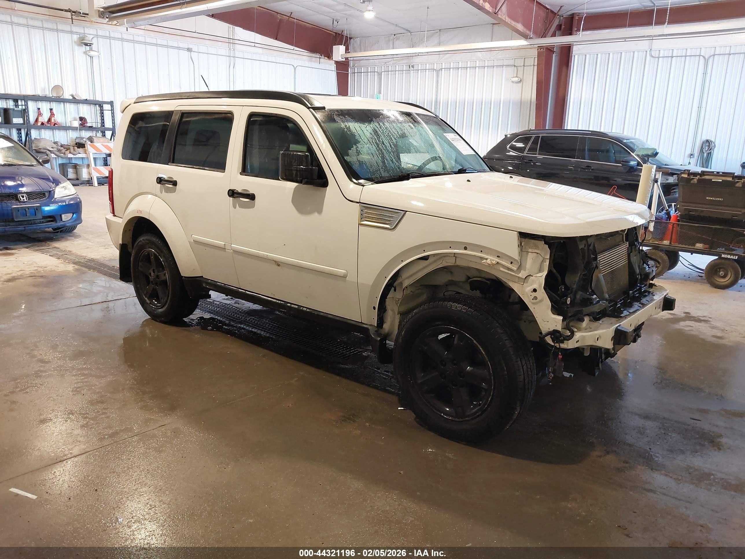 2009 Dodge Nitro Slt/rt White vin: 1D8GU58K29W527037