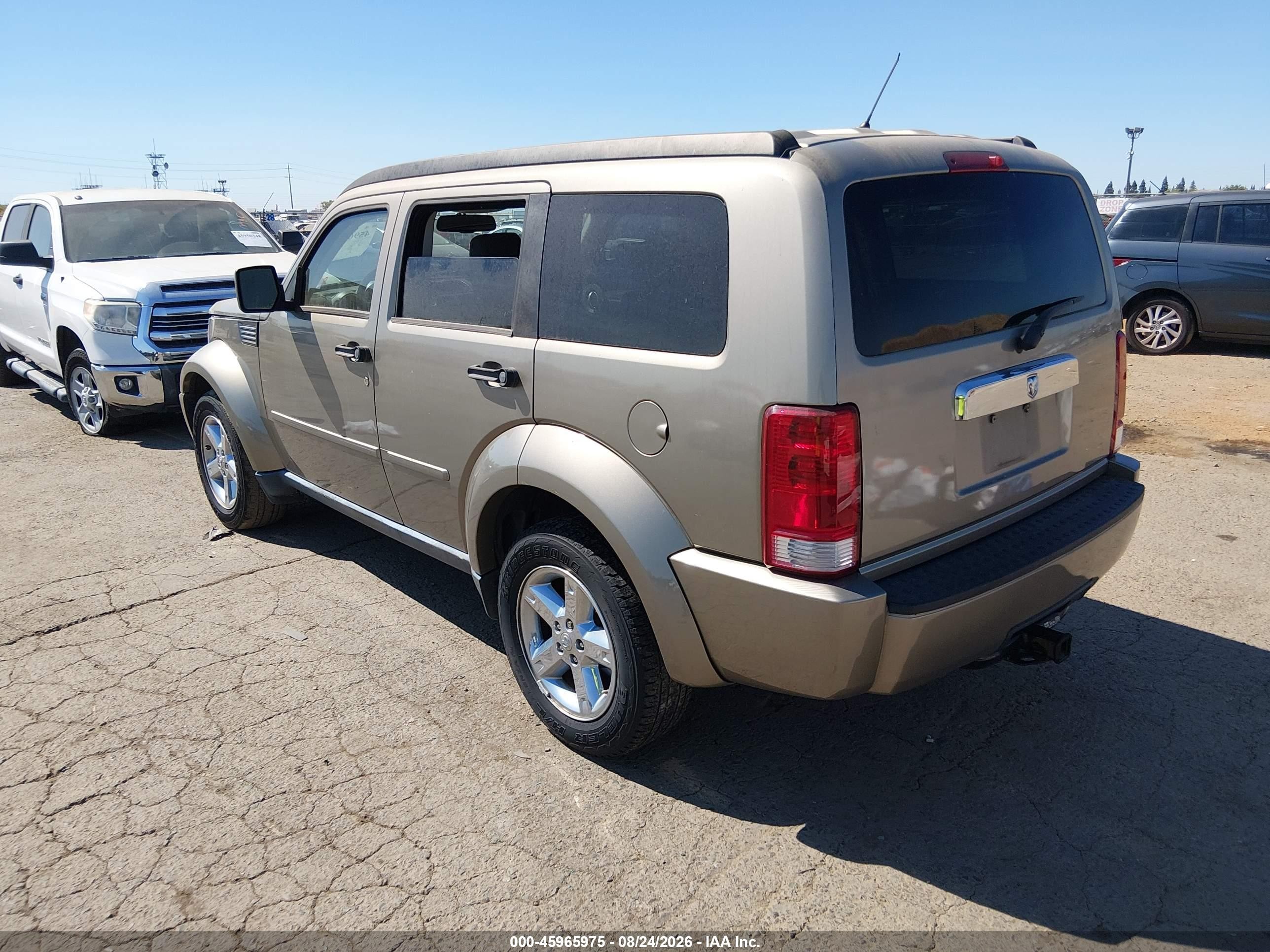 2007 Dodge Nitro Slt/rt Gold vin: 1D8GU58K37W559945