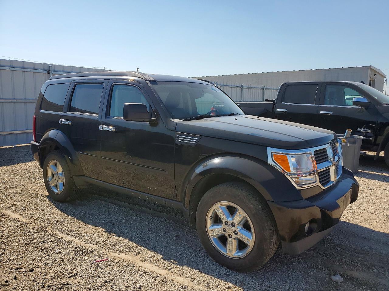 2007 Dodge Nitro Slt Black vin: 1D8GU58K37W636653