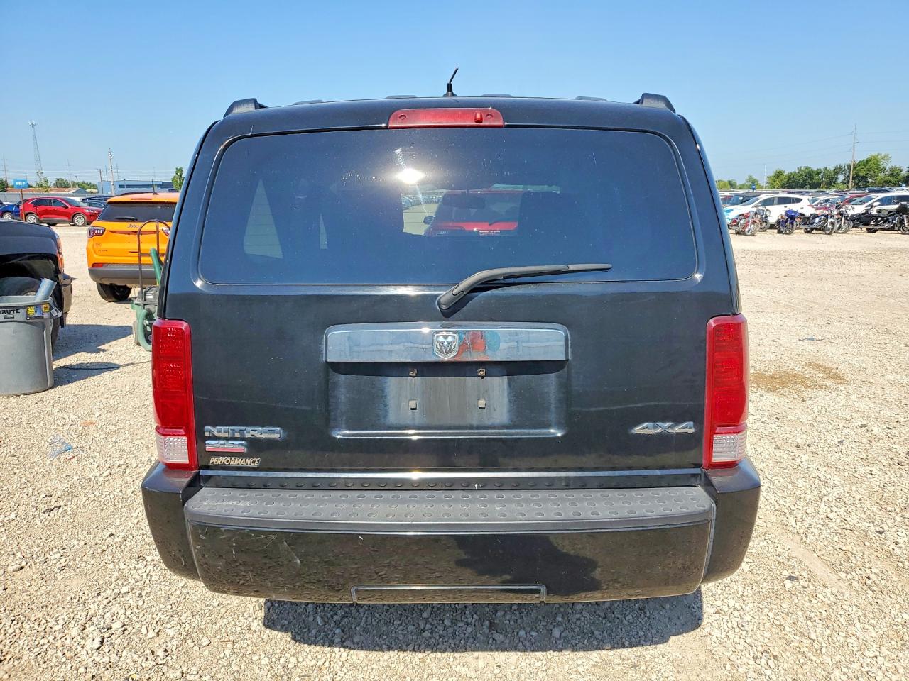 2007 Dodge Nitro Slt Black vin: 1D8GU58K37W636653