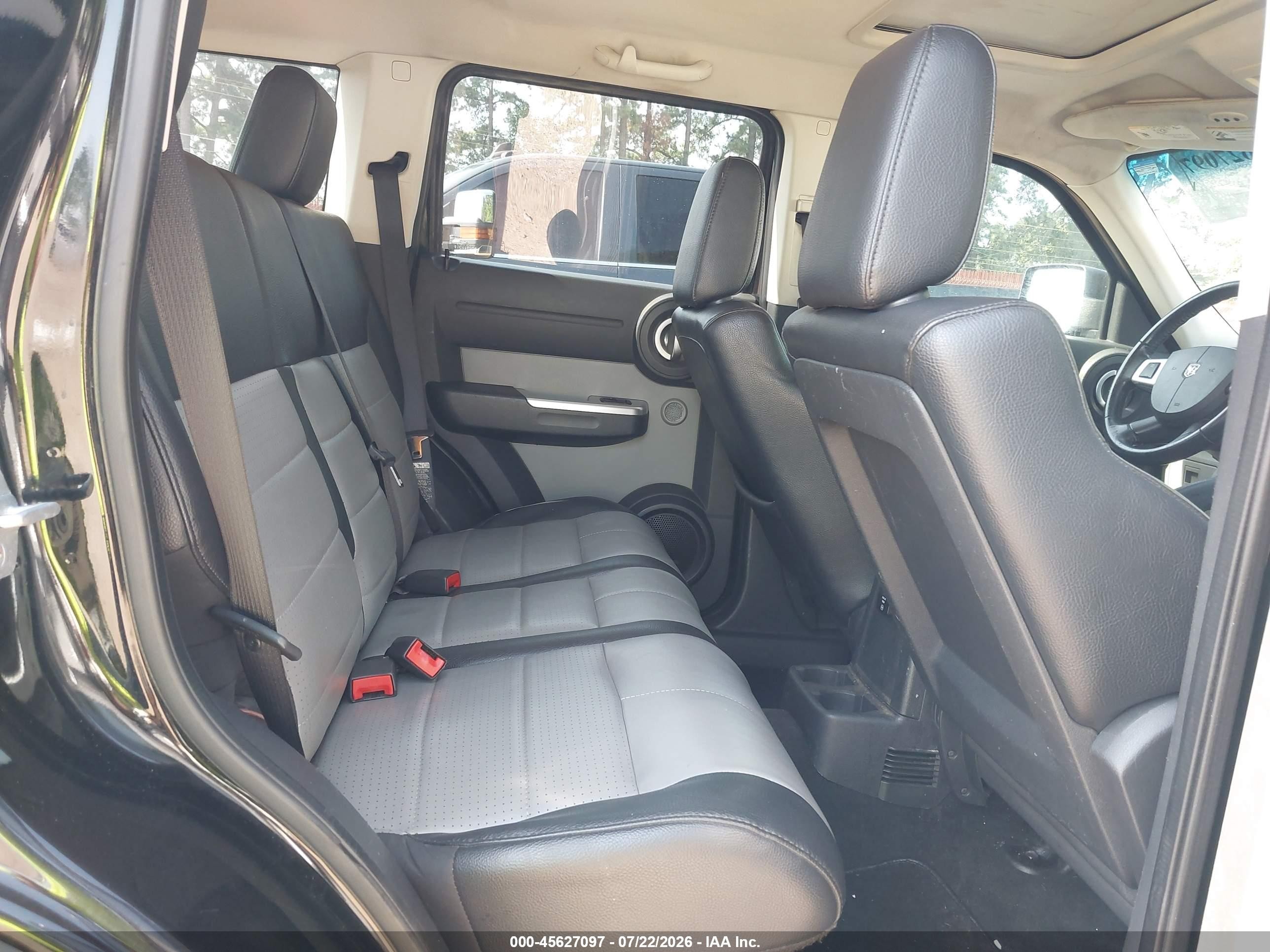 2007 Dodge Nitro Slt Черный vin: 1D8GU58K47W555516