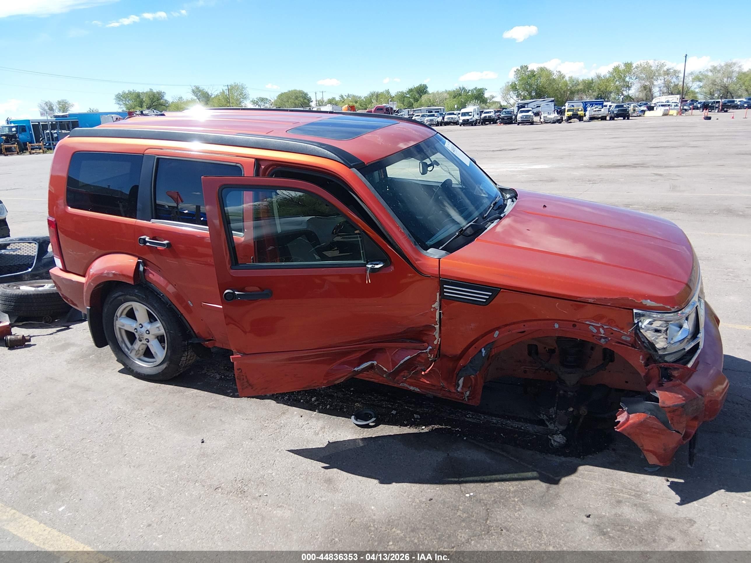 2008 Dodge Nitro Slt/rt Orange vin: 1D8GU58K48W202727