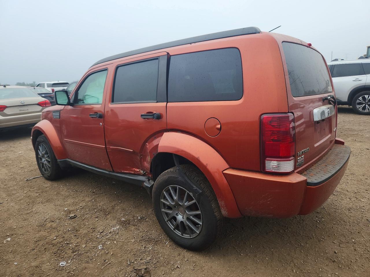 2007 Dodge Nitro Slt Оранжевый vin: 1D8GU58K57W608854
