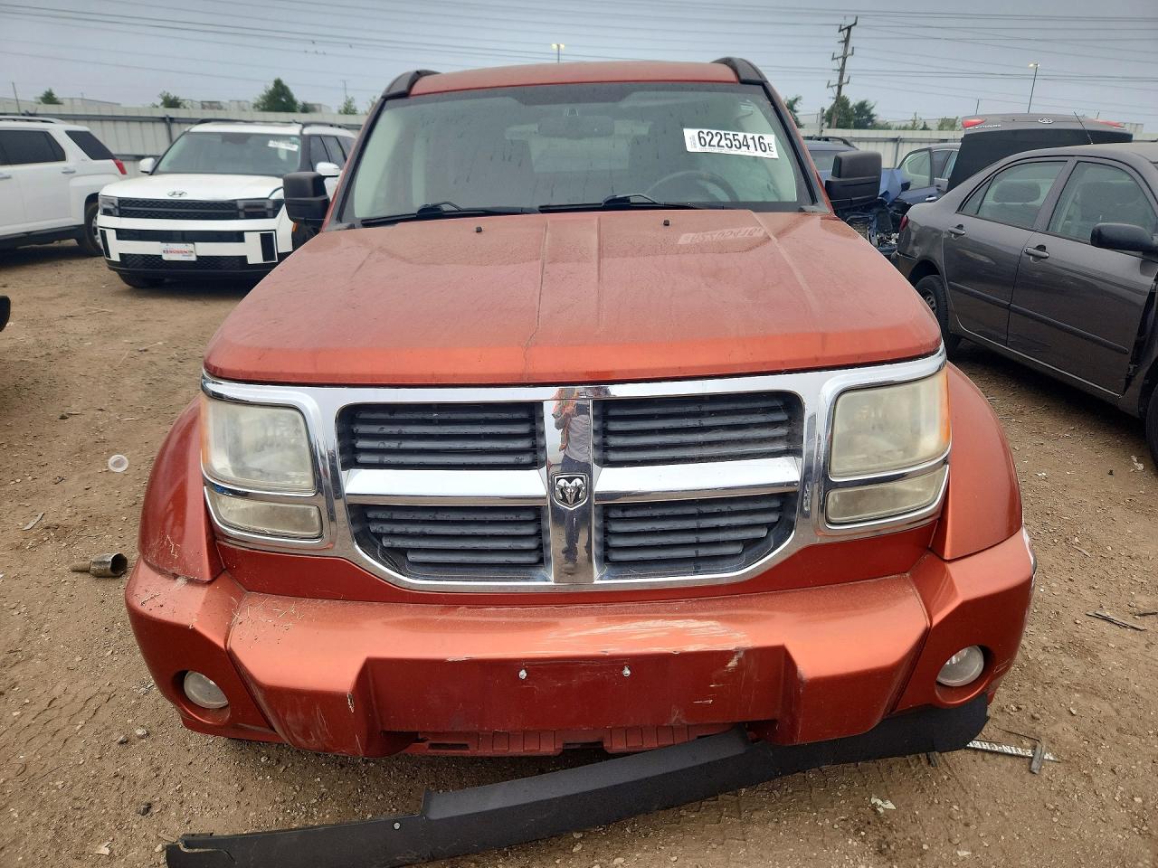 2007 Dodge Nitro Slt Оранжевый vin: 1D8GU58K57W608854