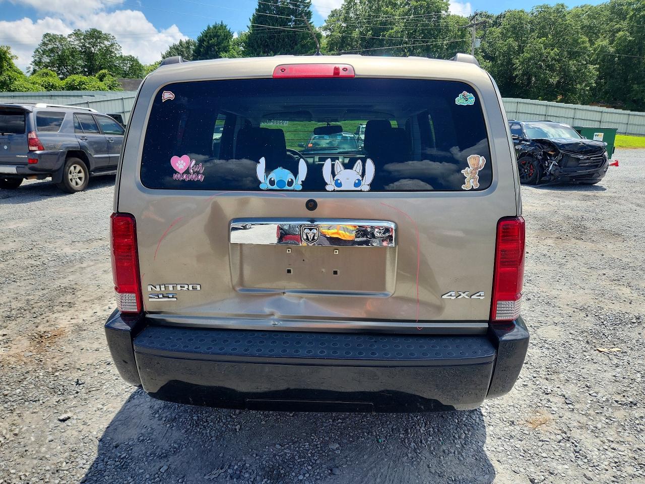 2007 Dodge Nitro Slt Gold vin: 1D8GU58K67W555808