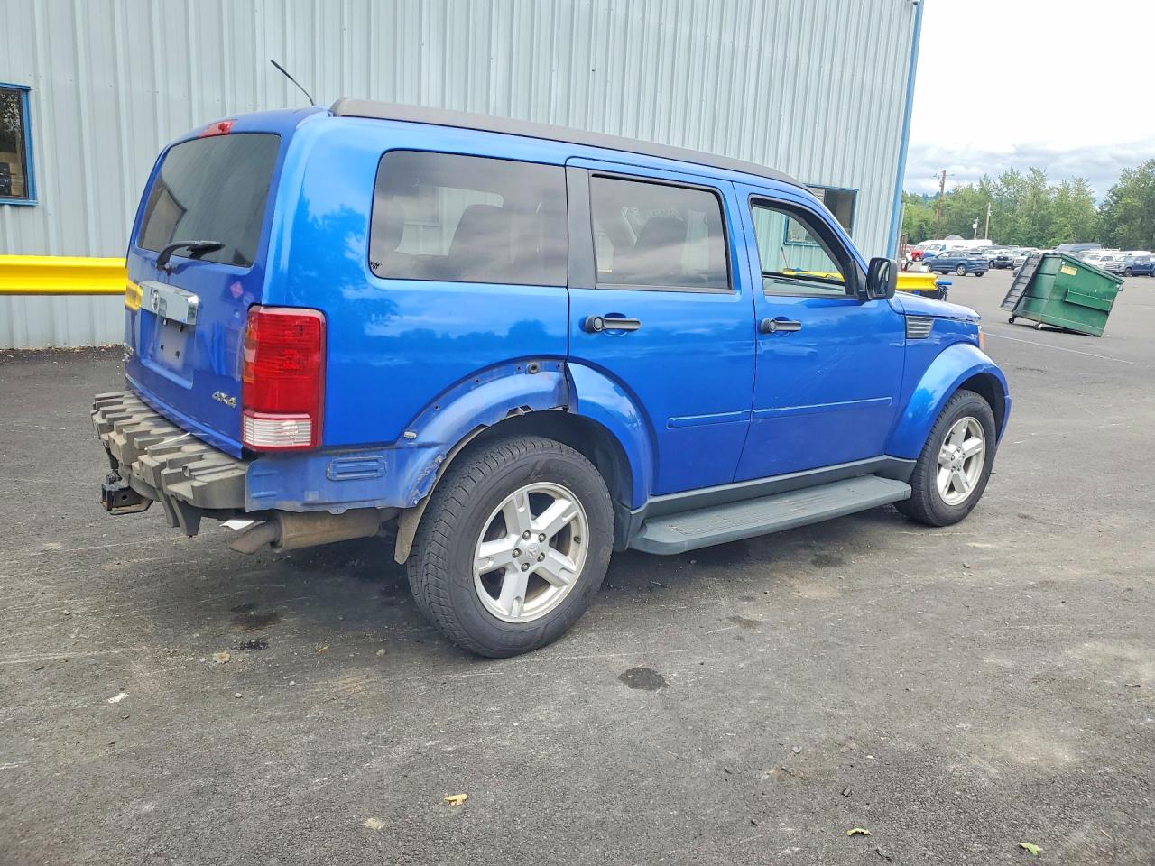 2007 Dodge Nitro Slt Blue vin: 1D8GU58K67W602576