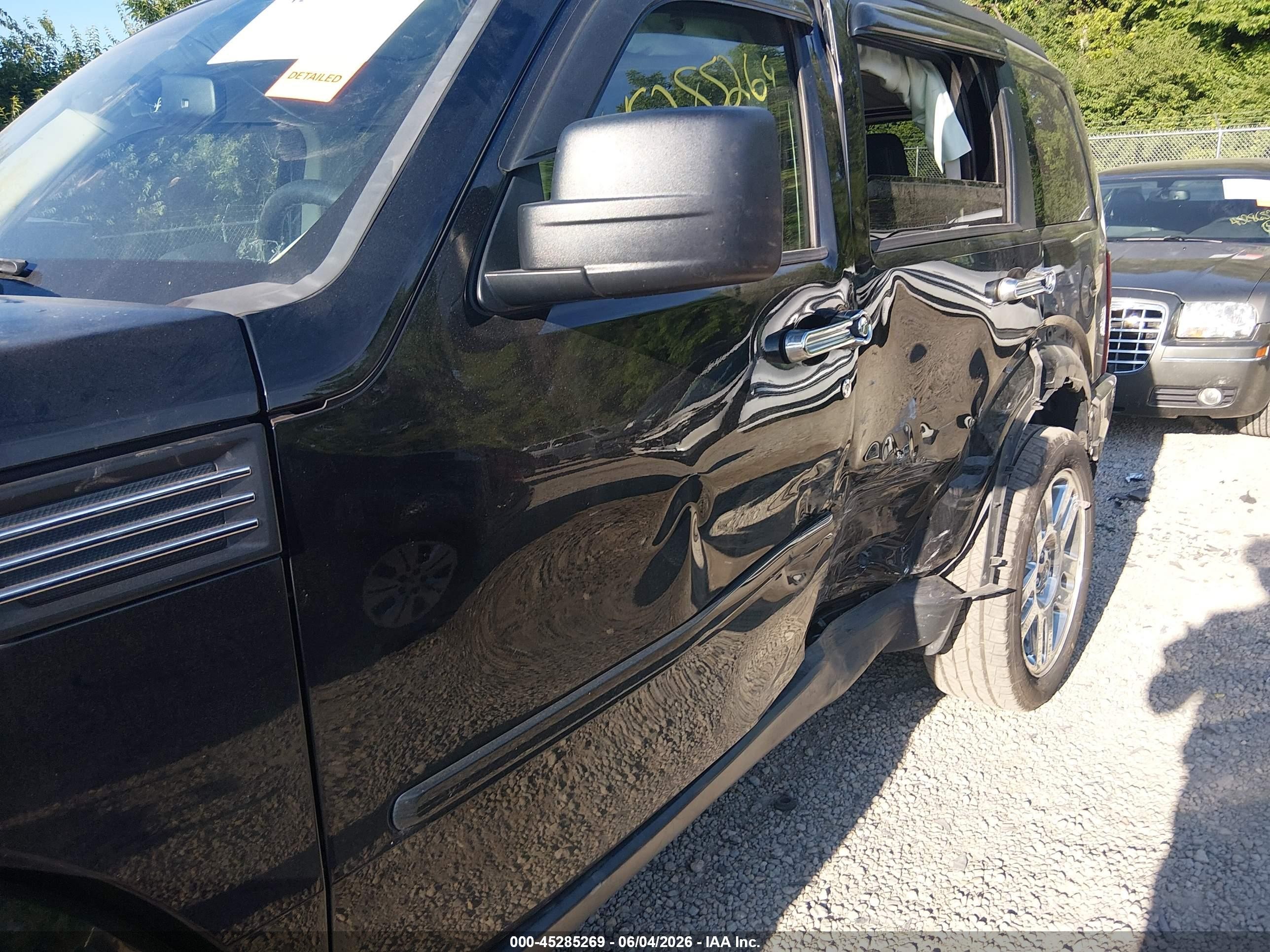 2007 Dodge Nitro Slt/rt Black vin: 1D8GU58K67W669338