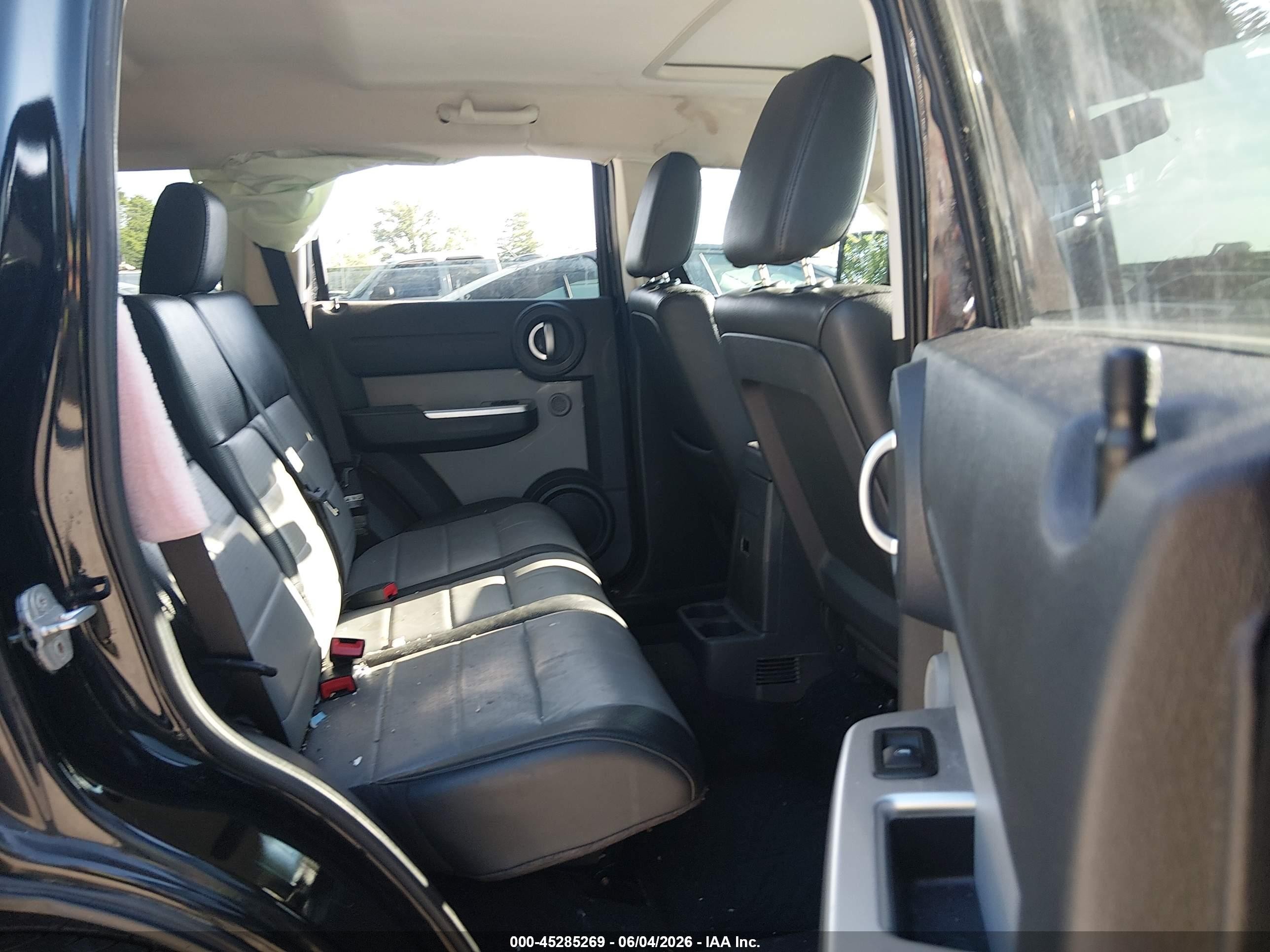 2007 Dodge Nitro Slt/rt Black vin: 1D8GU58K67W669338