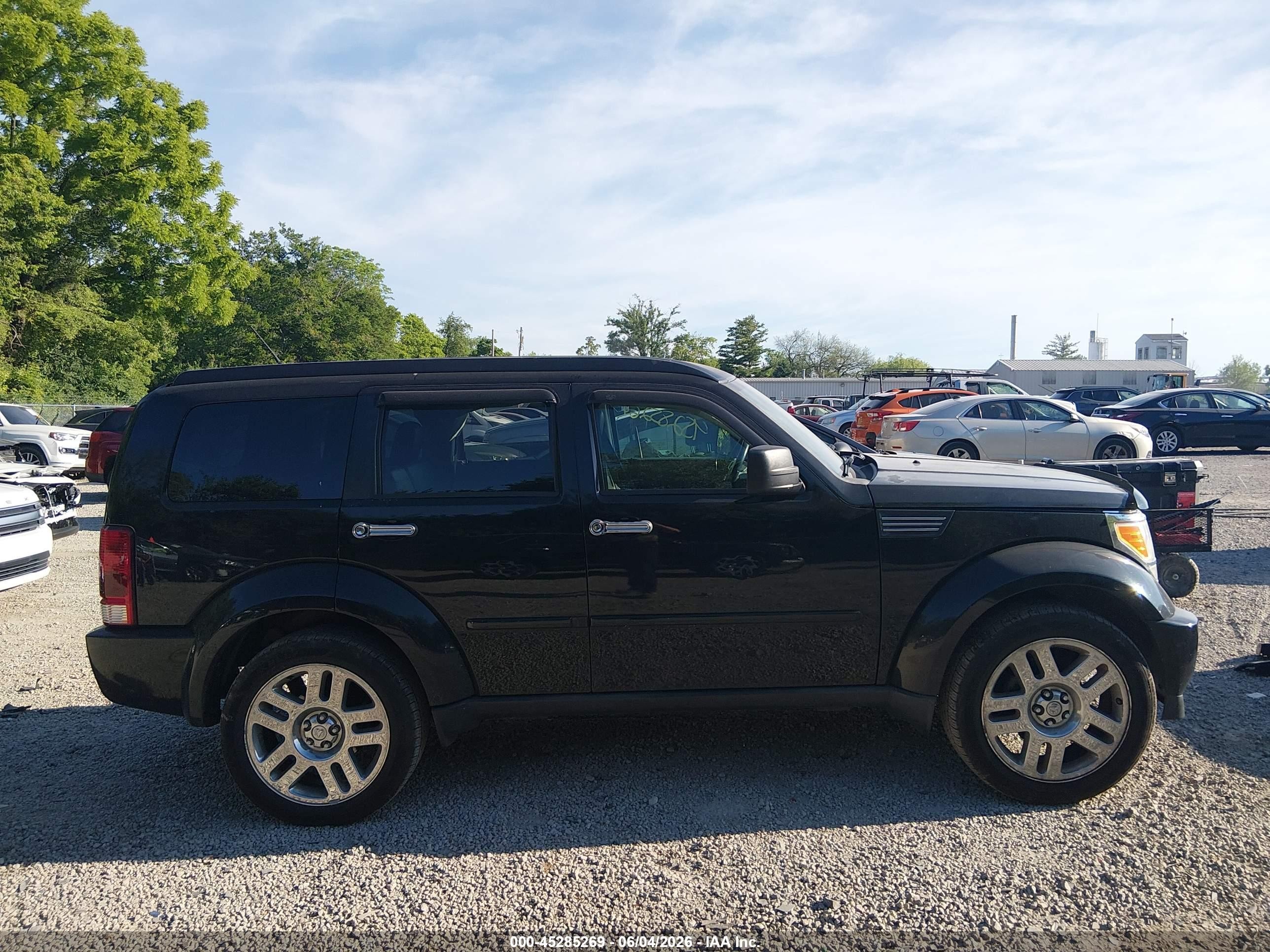 2007 Dodge Nitro Slt/rt Black vin: 1D8GU58K67W669338