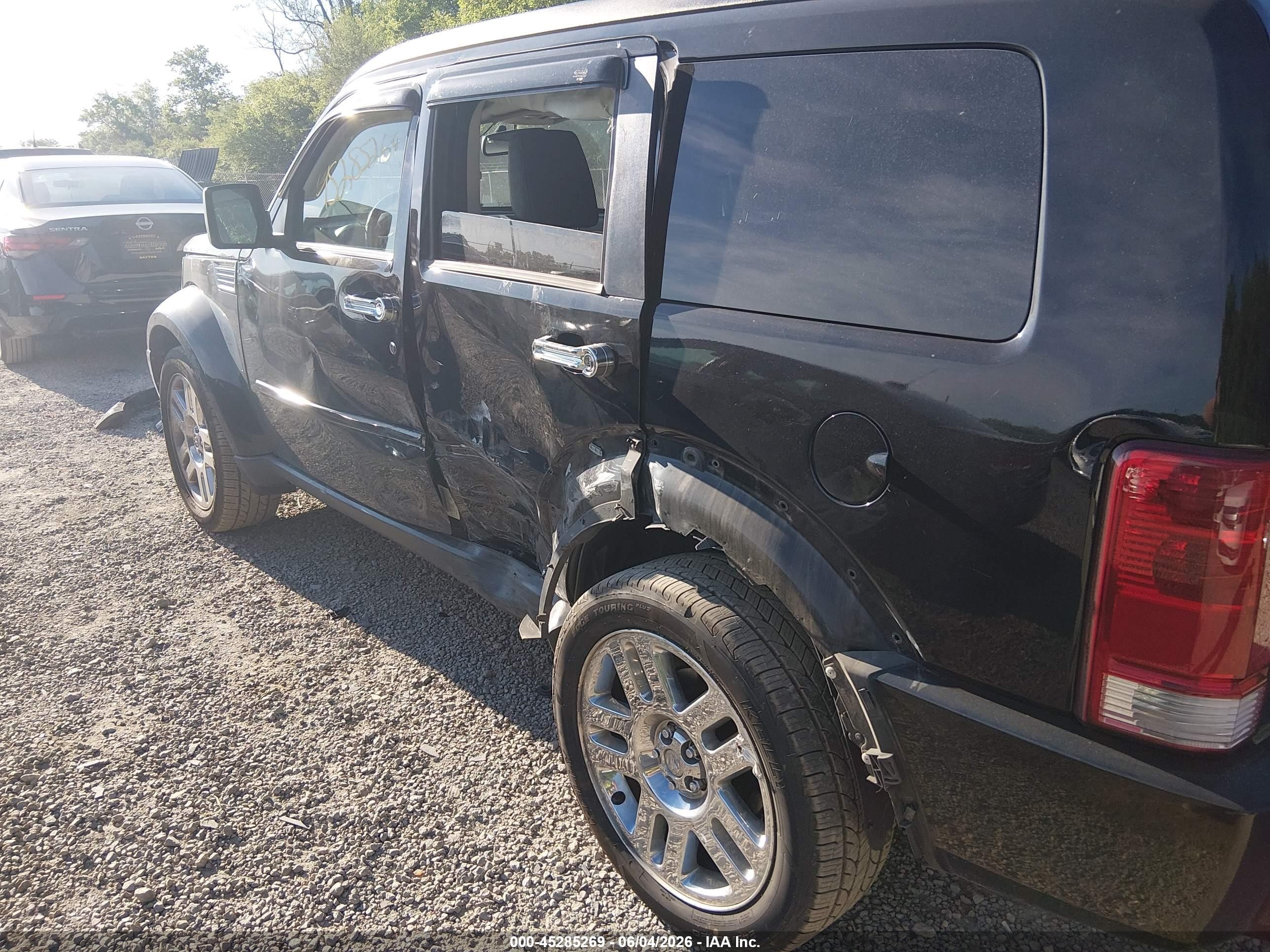2007 Dodge Nitro Slt/rt Black vin: 1D8GU58K67W669338
